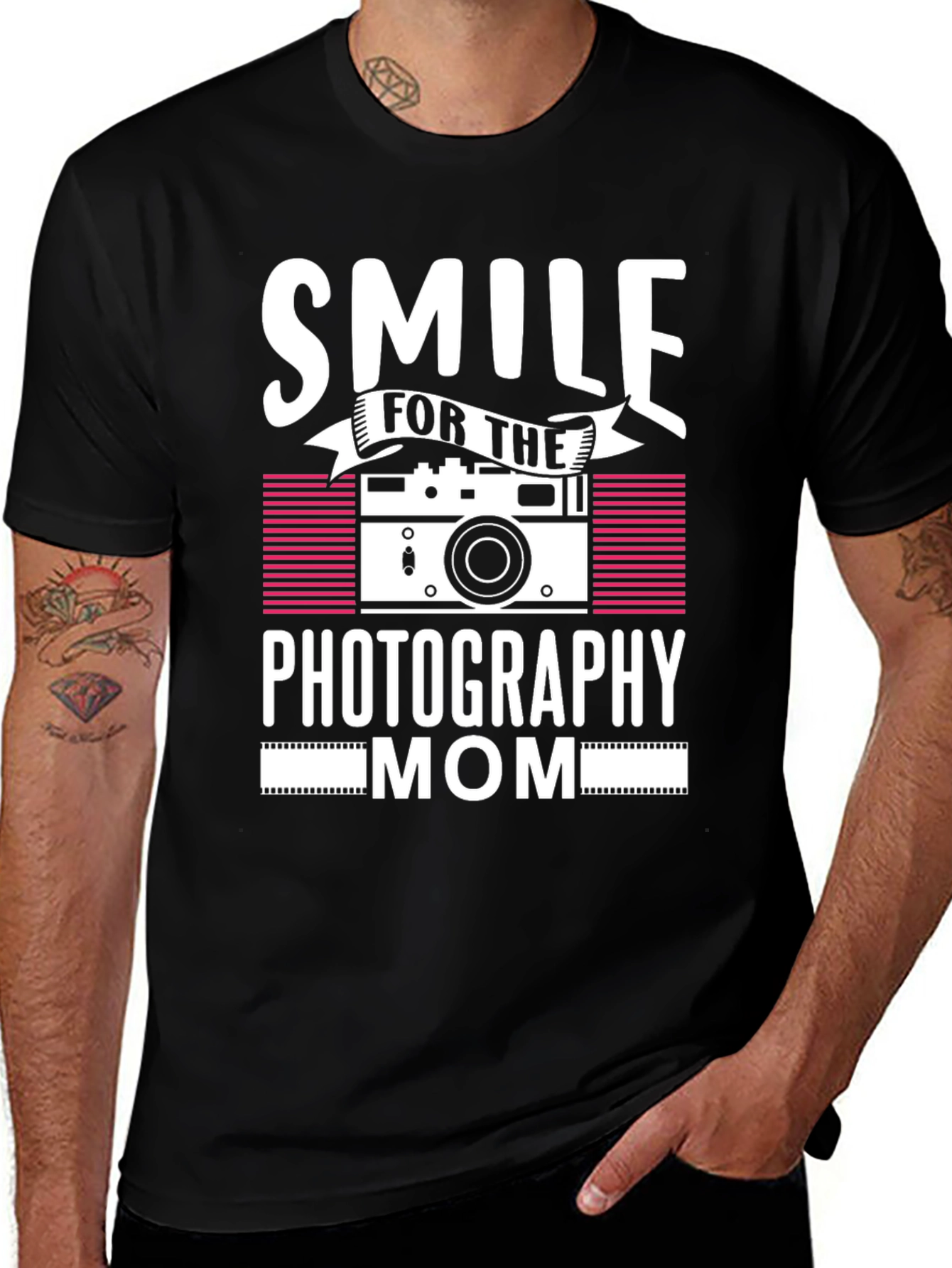 Smile Photography Mom Graphic Tee