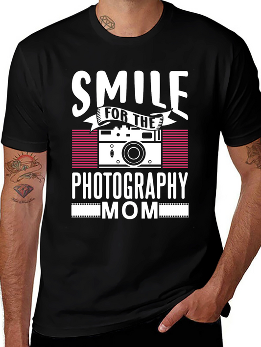 Smile Photography Mom Graphic Tee