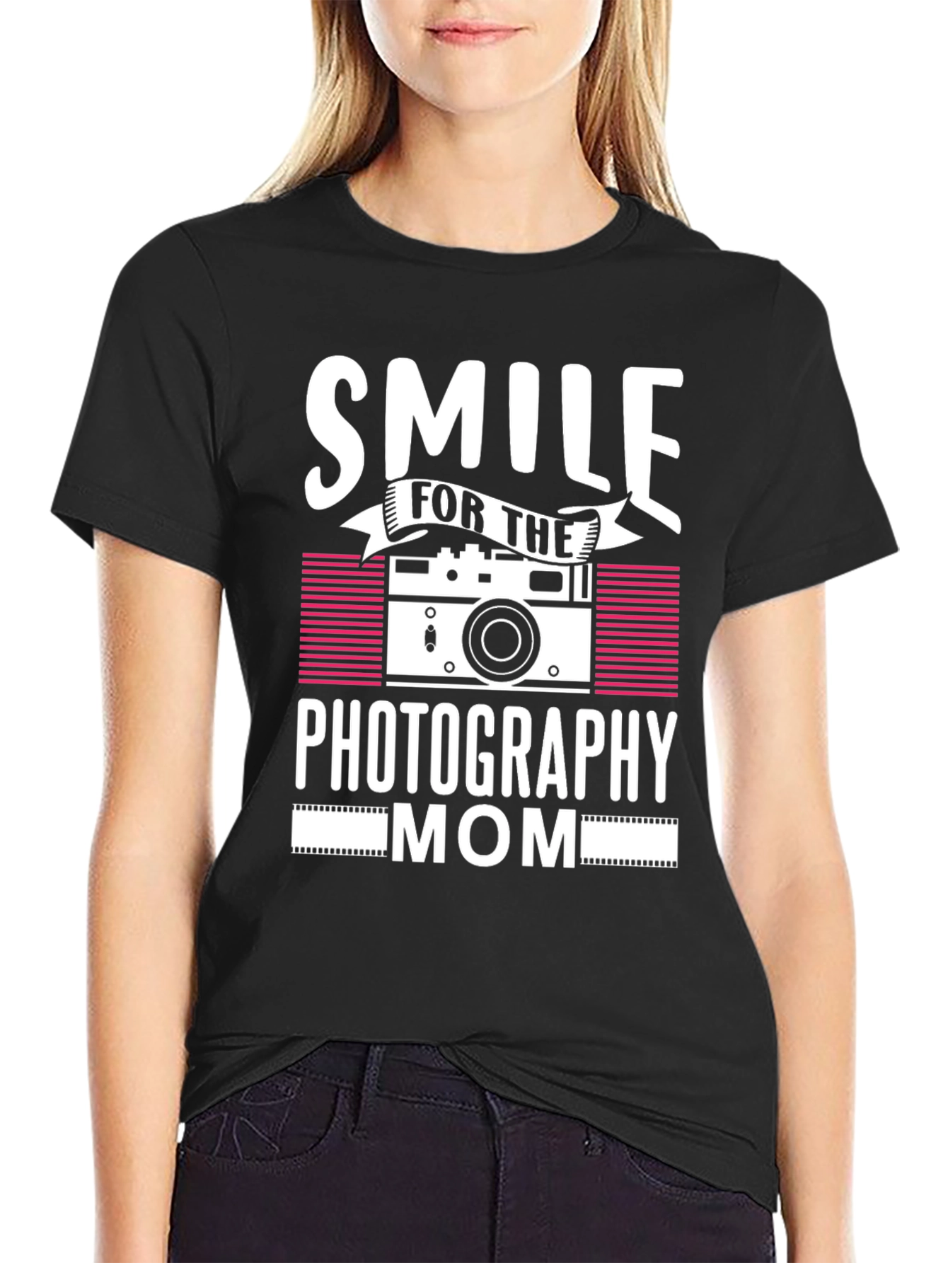 Smile Photography Mom Graphic Tee