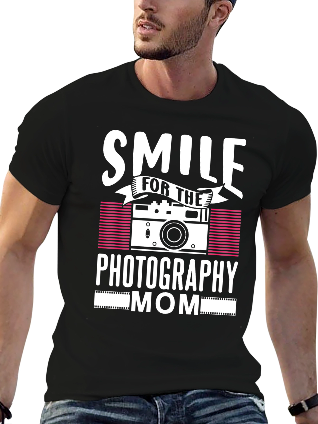 Smile Photography Mom Graphic Tee