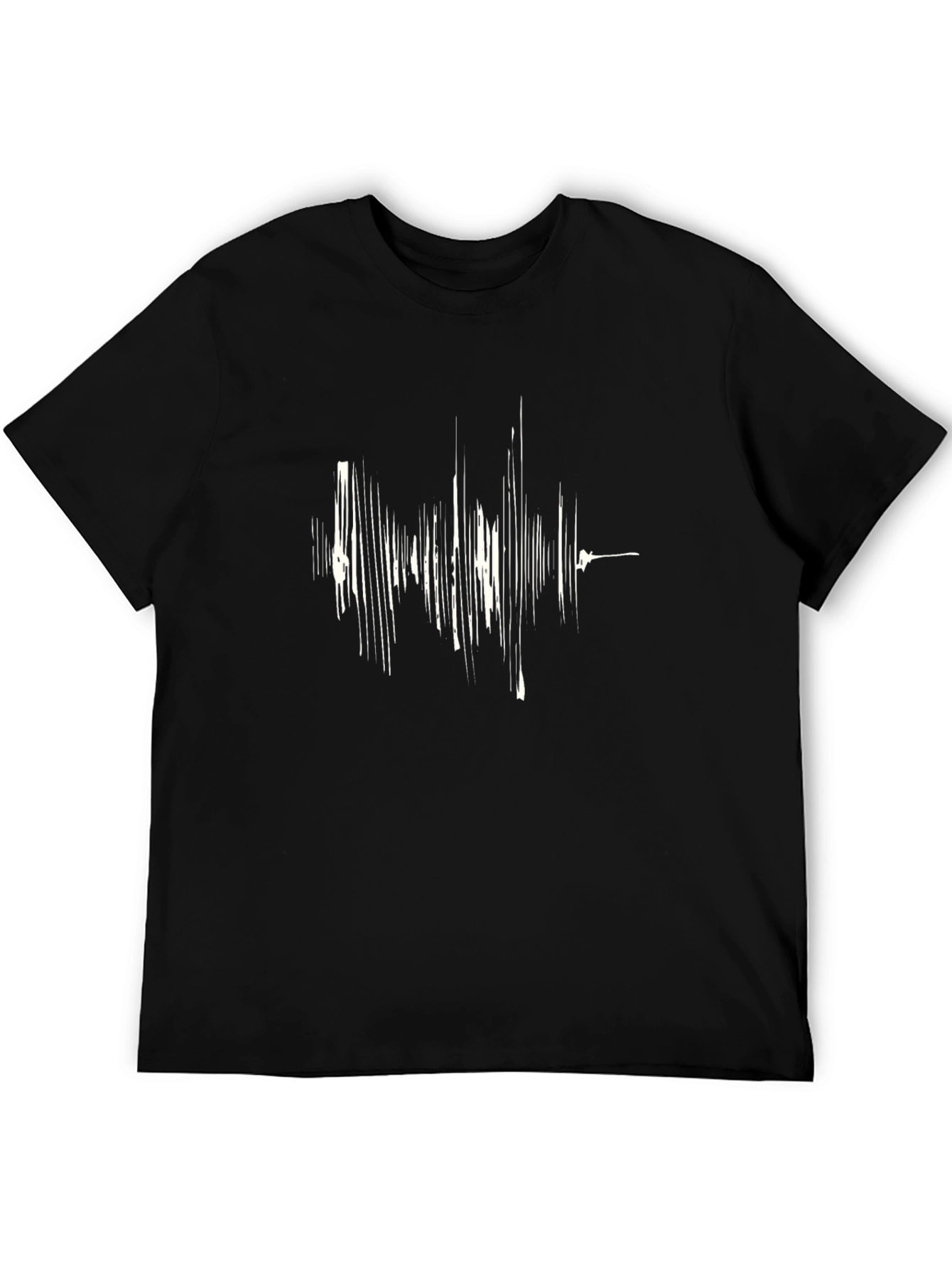 Soundwave Graphic Black T-Shirt