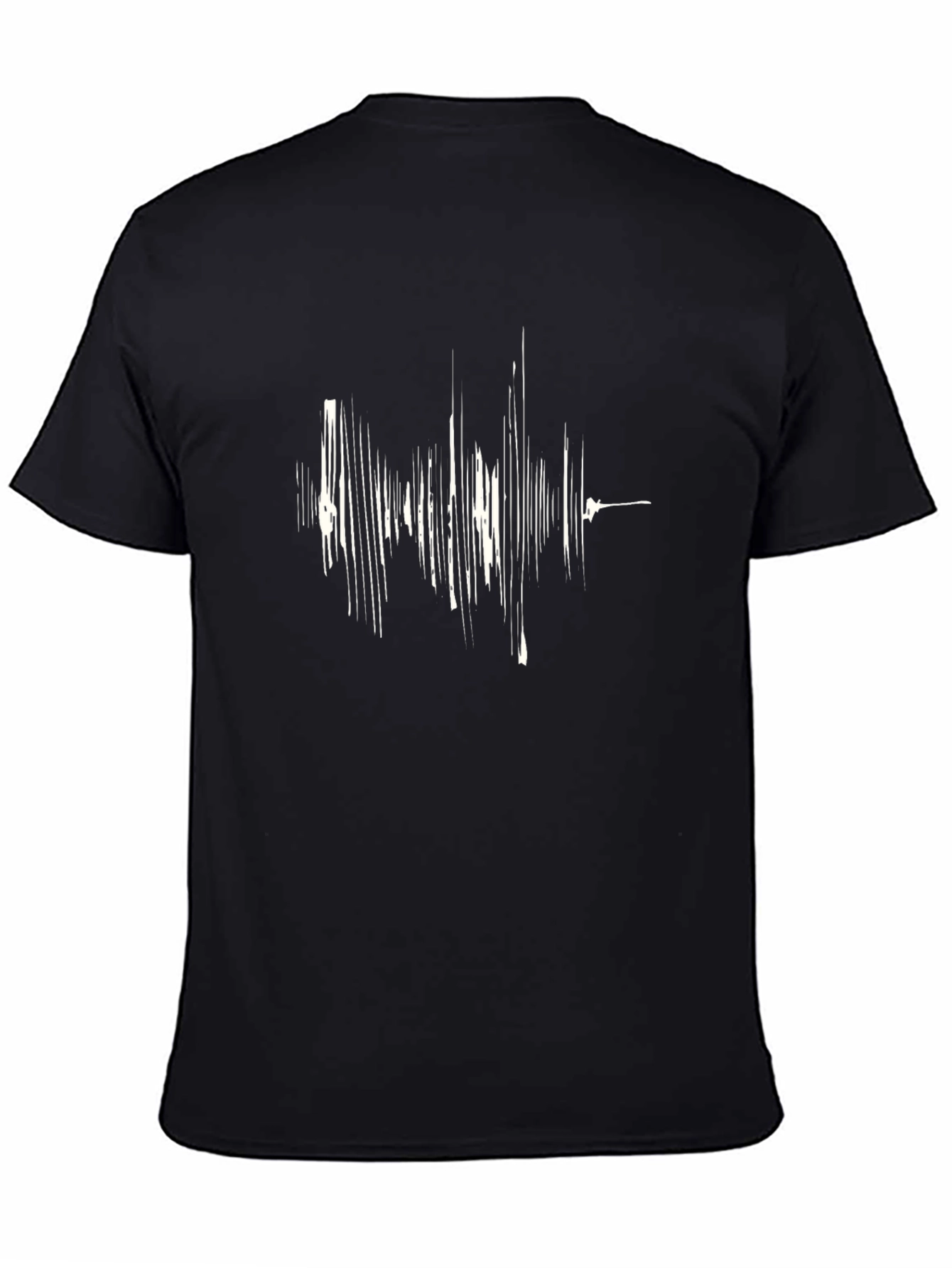 Soundwave Graphic Black T-Shirt