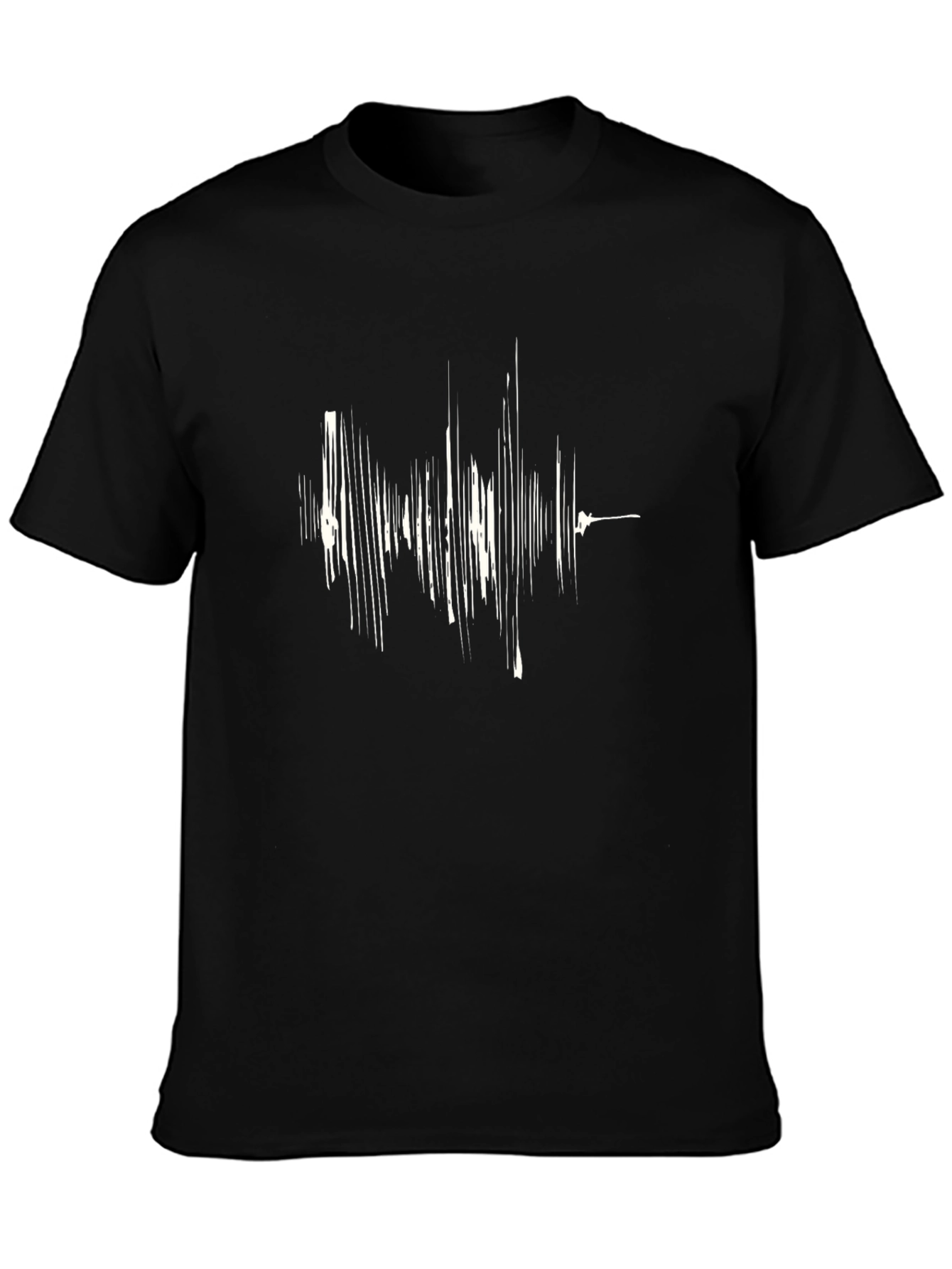 Soundwave Graphic Black T-Shirt