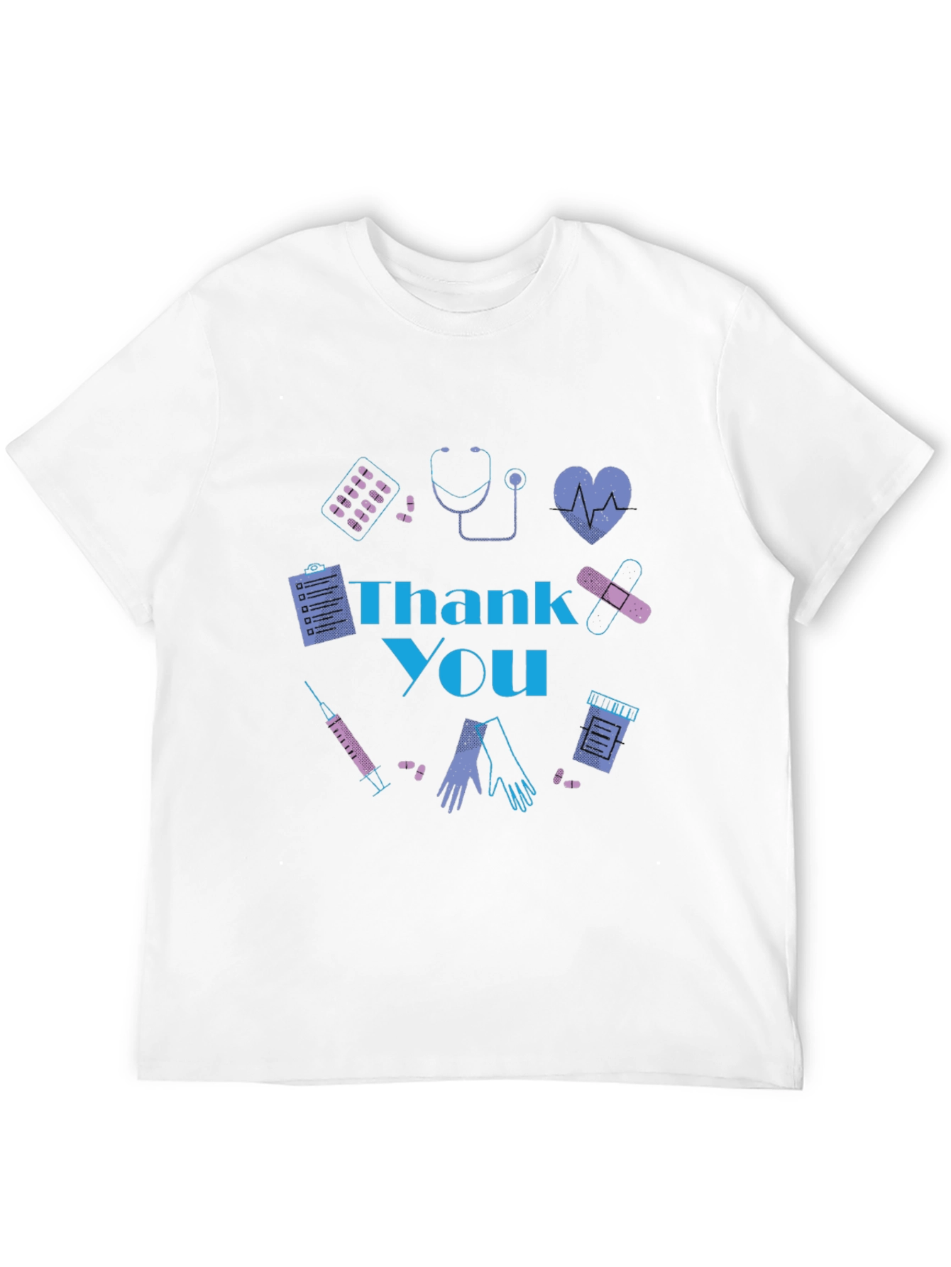 Thank You Healthcare Workers Graphic Tee