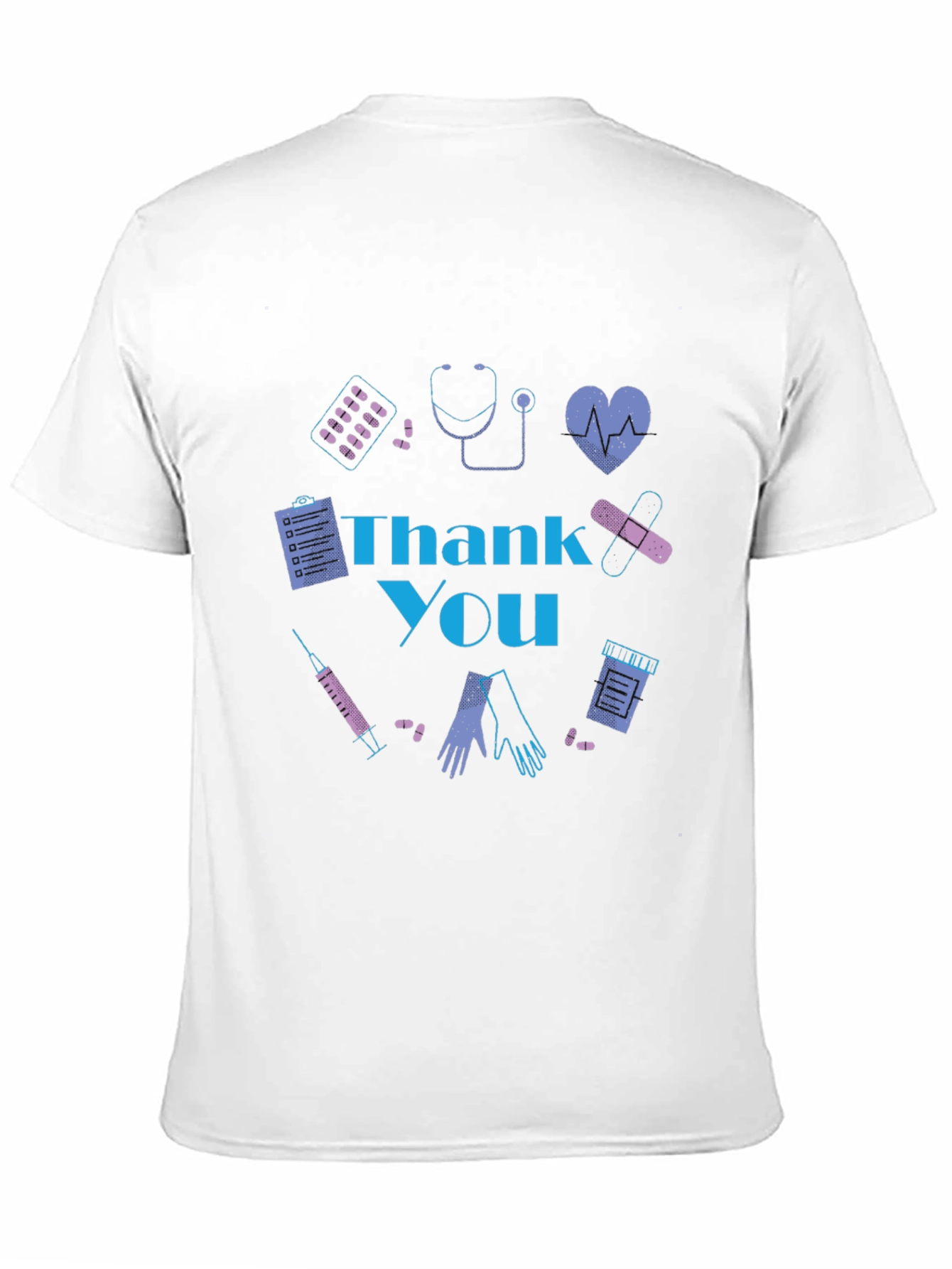 Thank You Healthcare Workers Graphic Tee