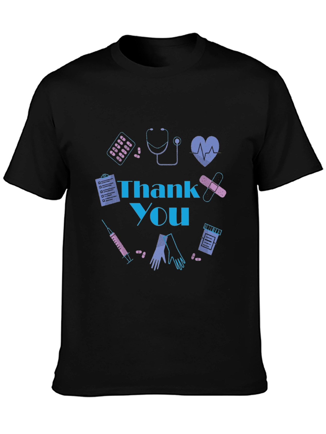Thank You Healthcare Workers Graphic Tee