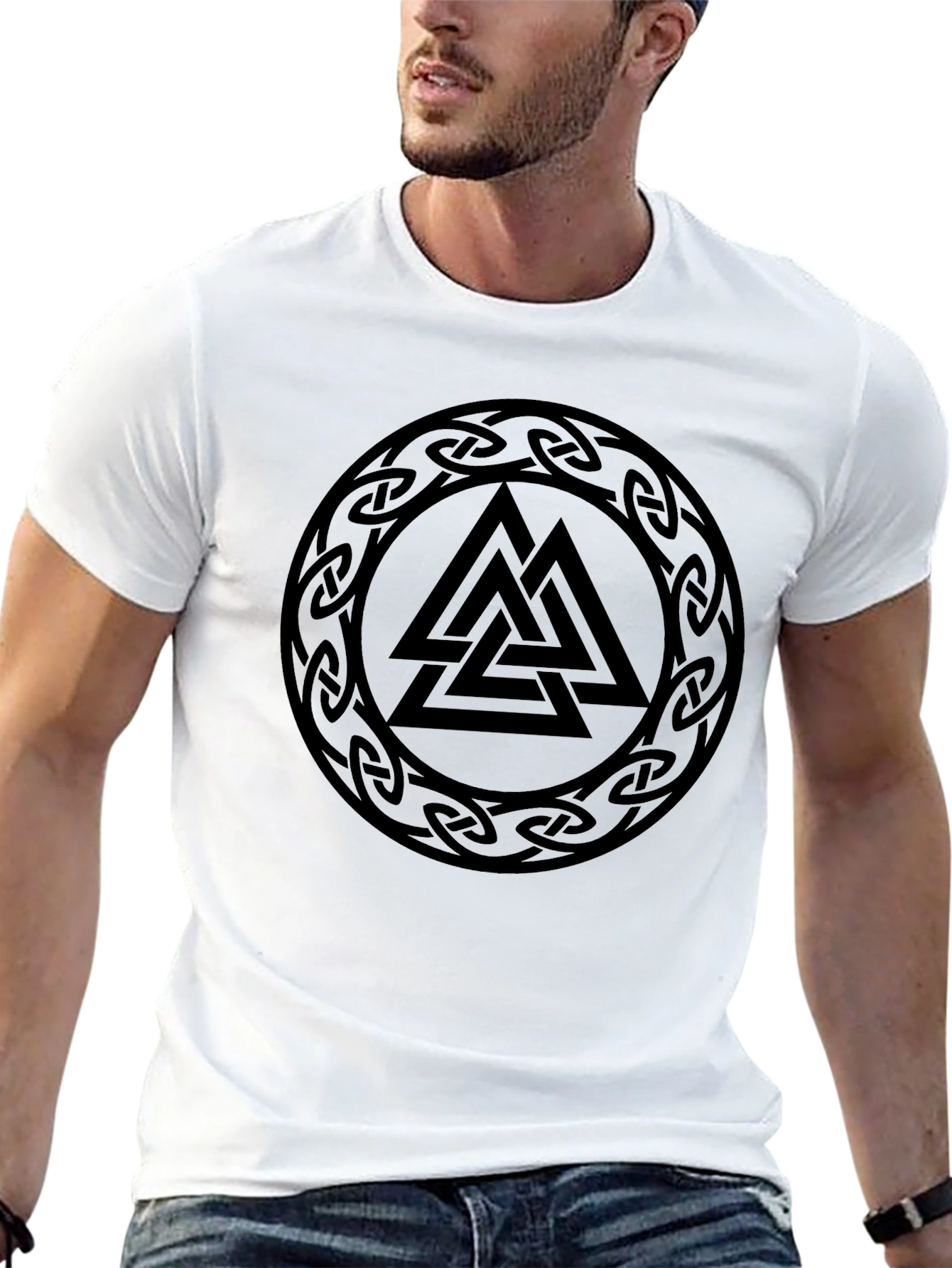 Valknut Viking Black T-Shirt