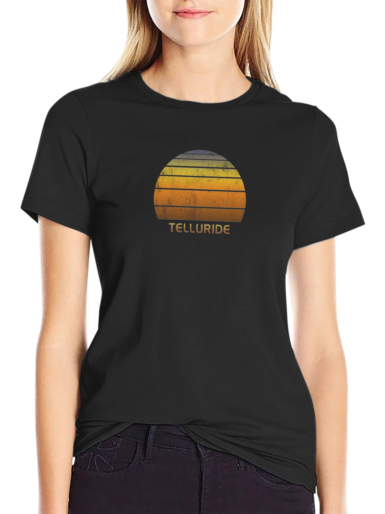 Telluride Retro Sunset Graphic Tee