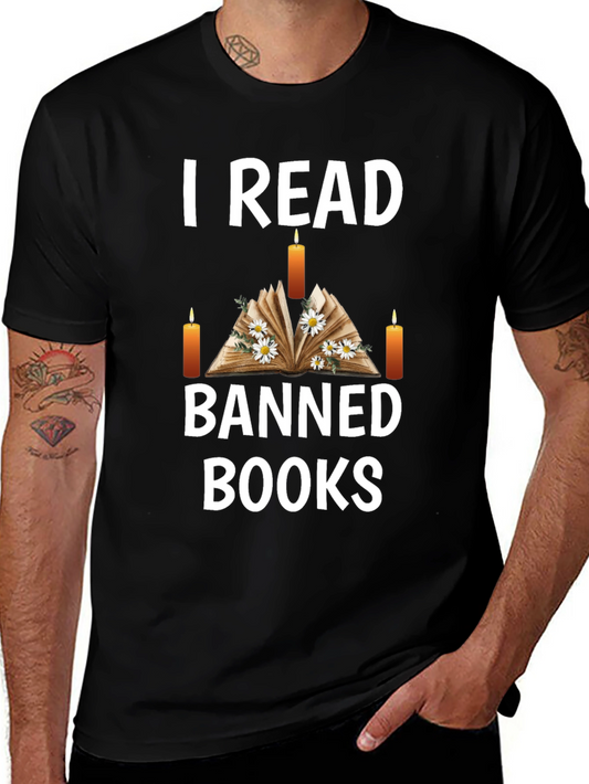 I Read Banned Books Graphic T-Shirt