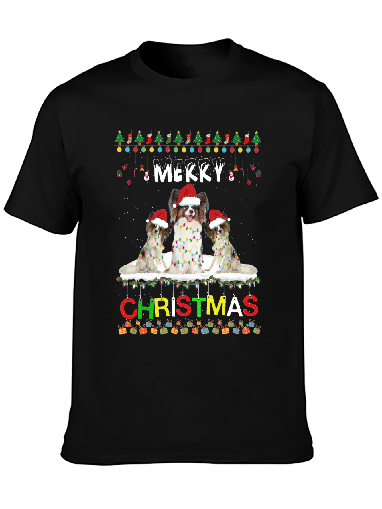 Merry Christmas Dog Lover T-Shirt