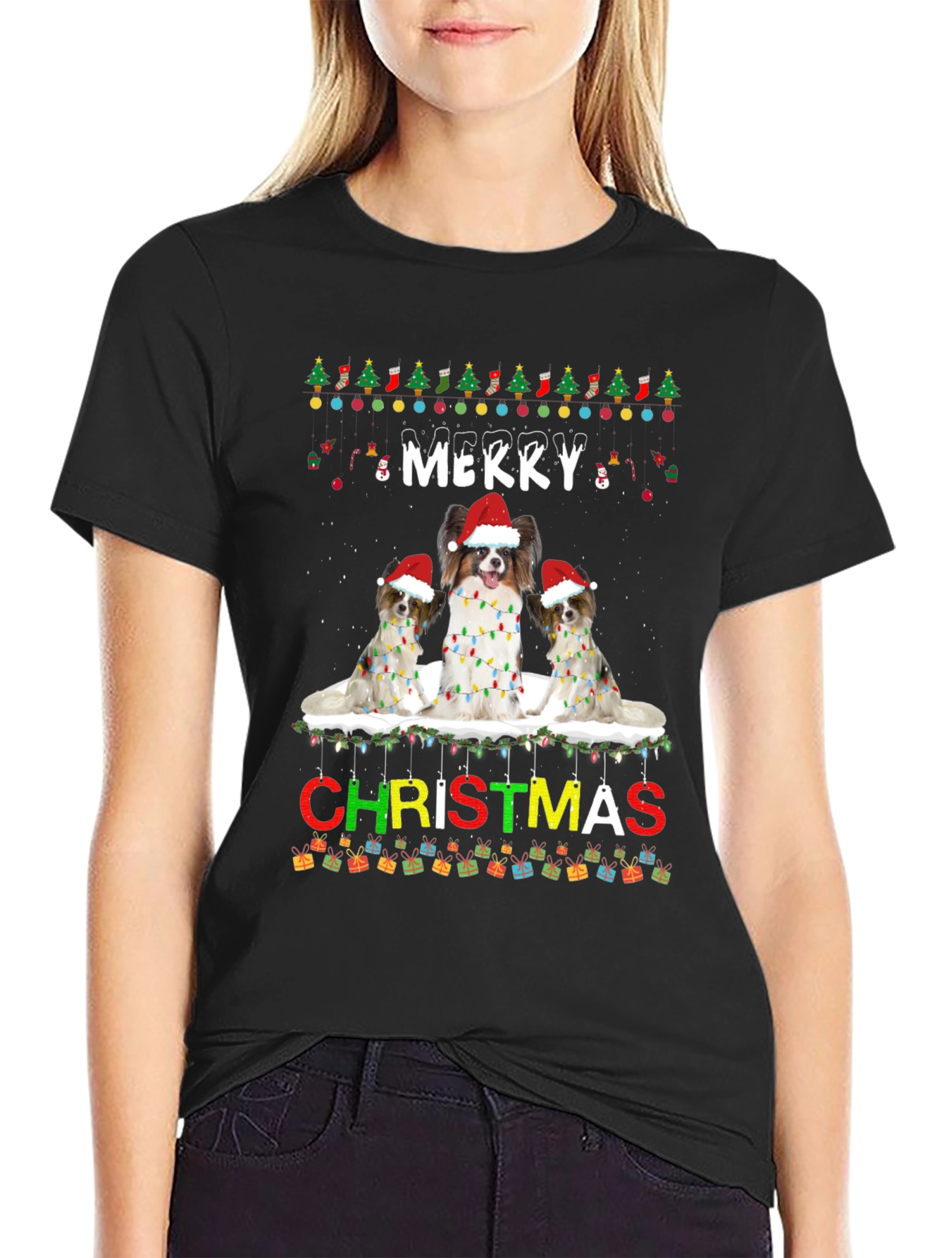 Merry Christmas Dog Lover T-Shirt