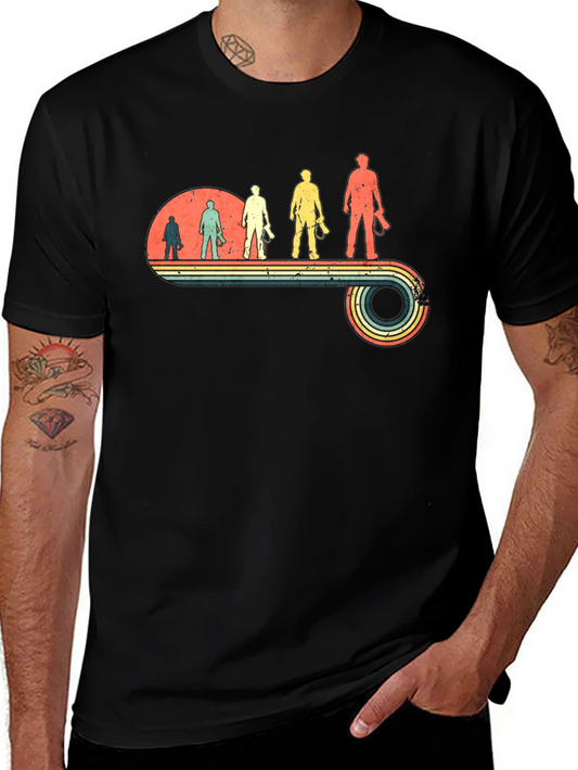 Photographer Evolution Retro T-Shirt
