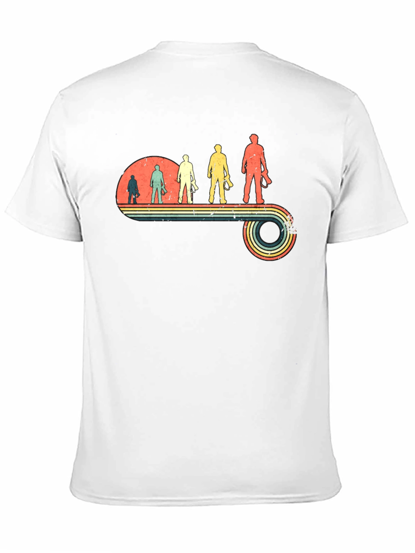 Photographer Evolution Retro T-Shirt