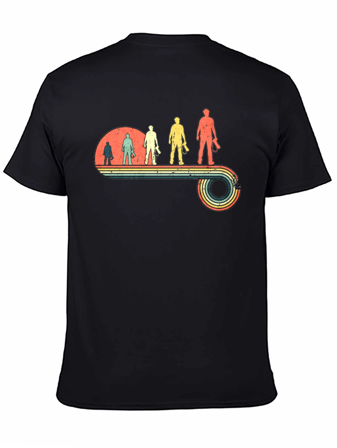 Photographer Evolution Retro T-Shirt