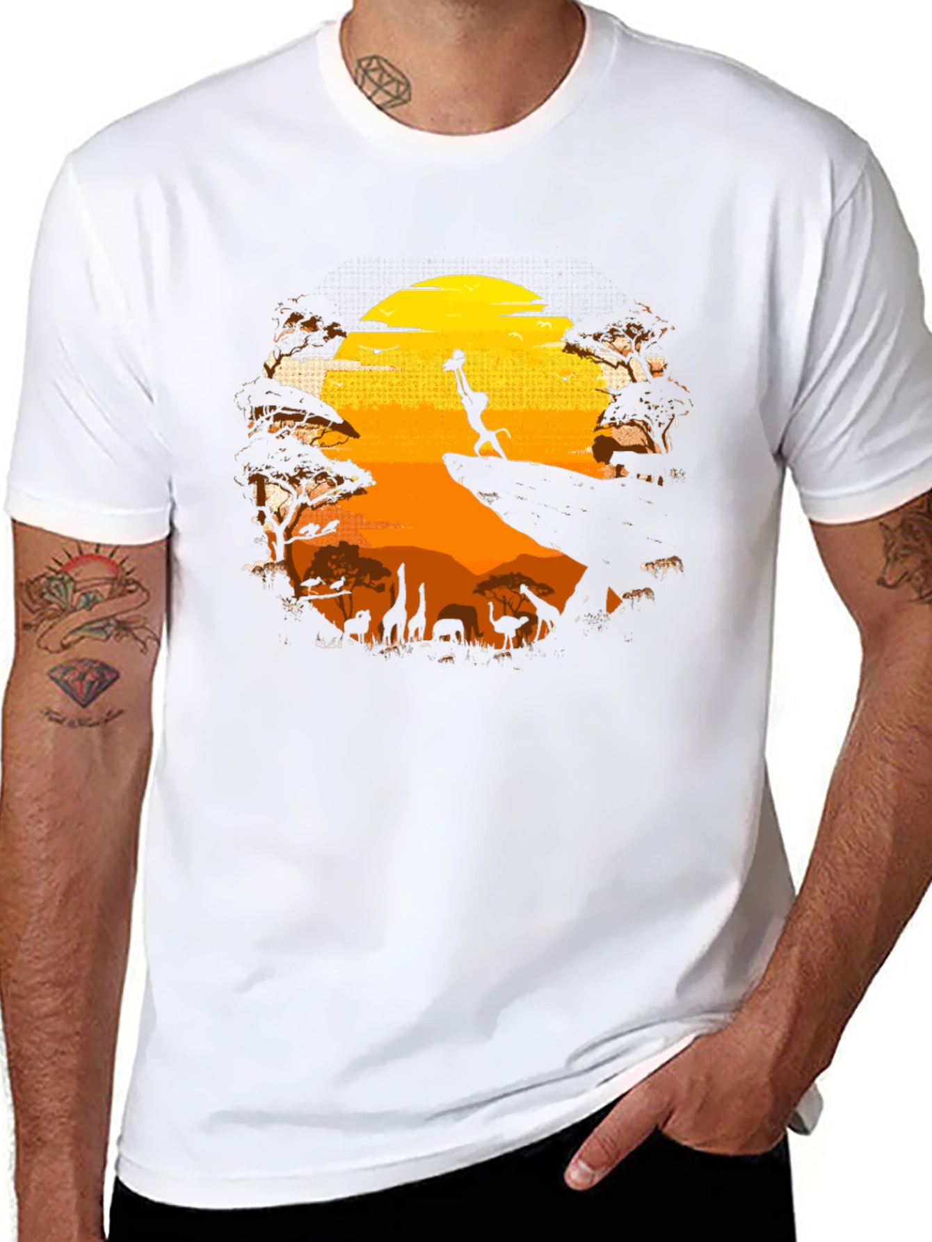 Lion King Simba Graphic T-Shirt