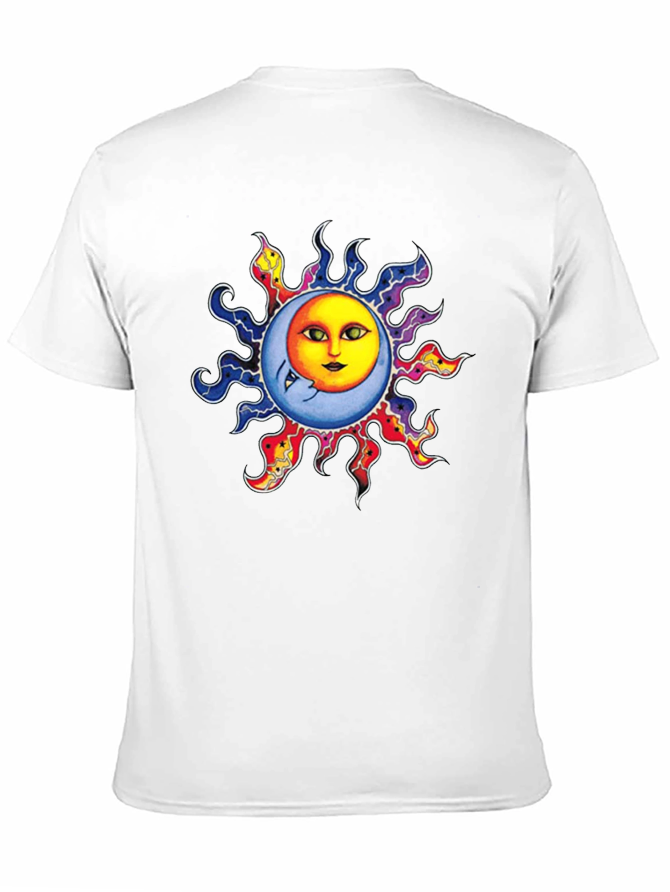Celestial Sun & Moon Graphic Tee - Unisex