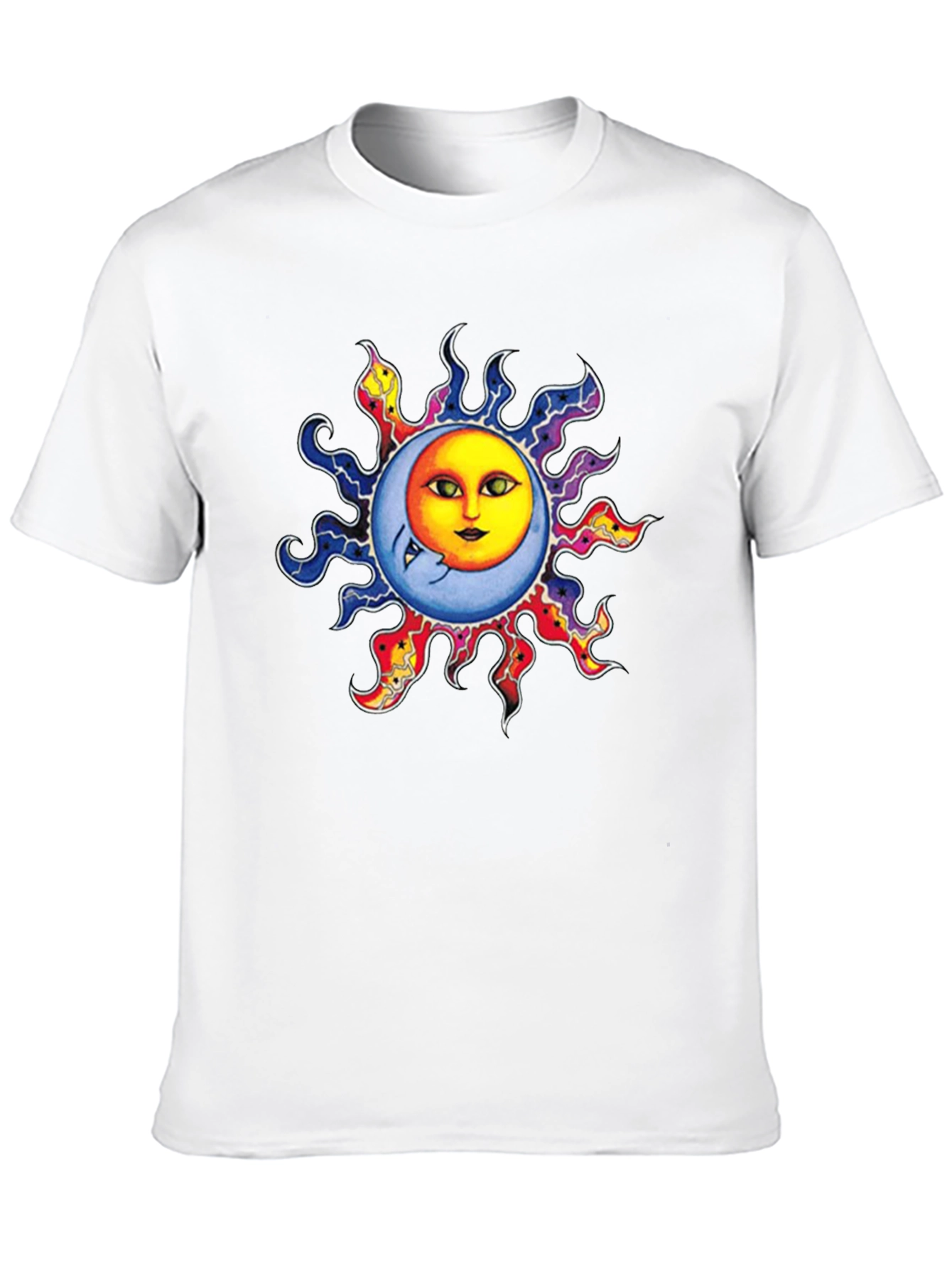 Celestial Sun & Moon Graphic Tee - Unisex
