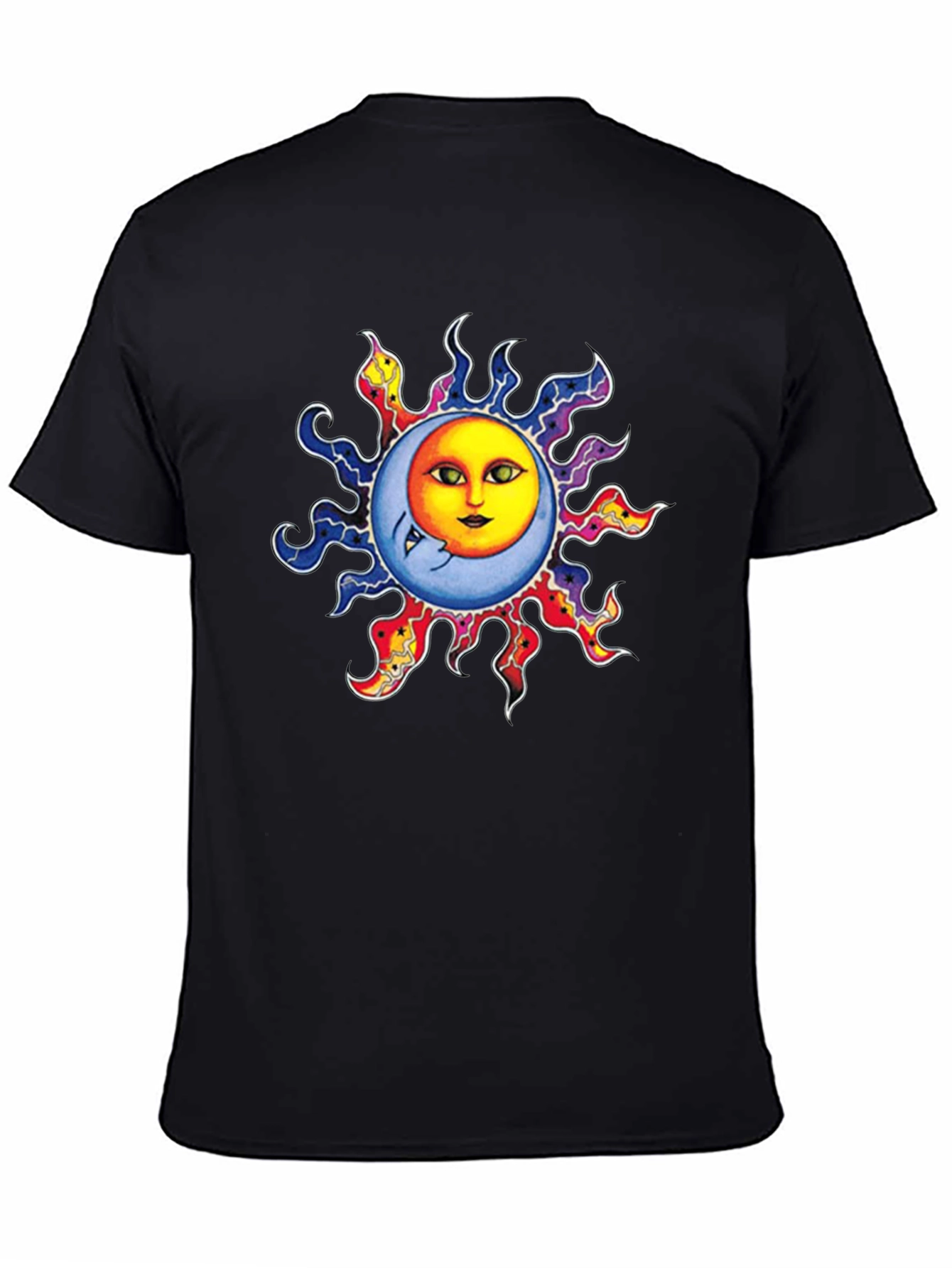 Celestial Sun & Moon Graphic Tee - Unisex