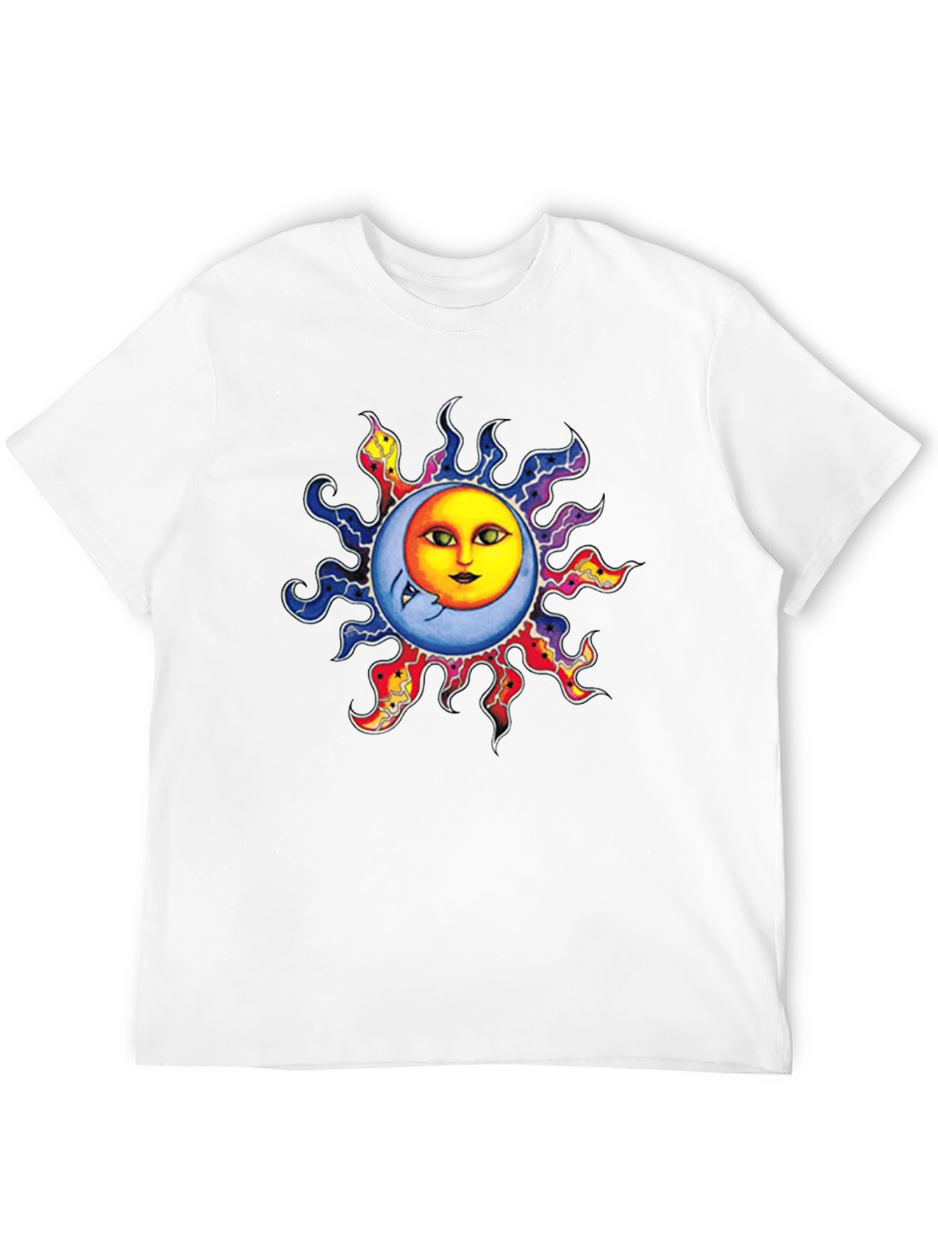 Celestial Sun & Moon Graphic Tee - Unisex