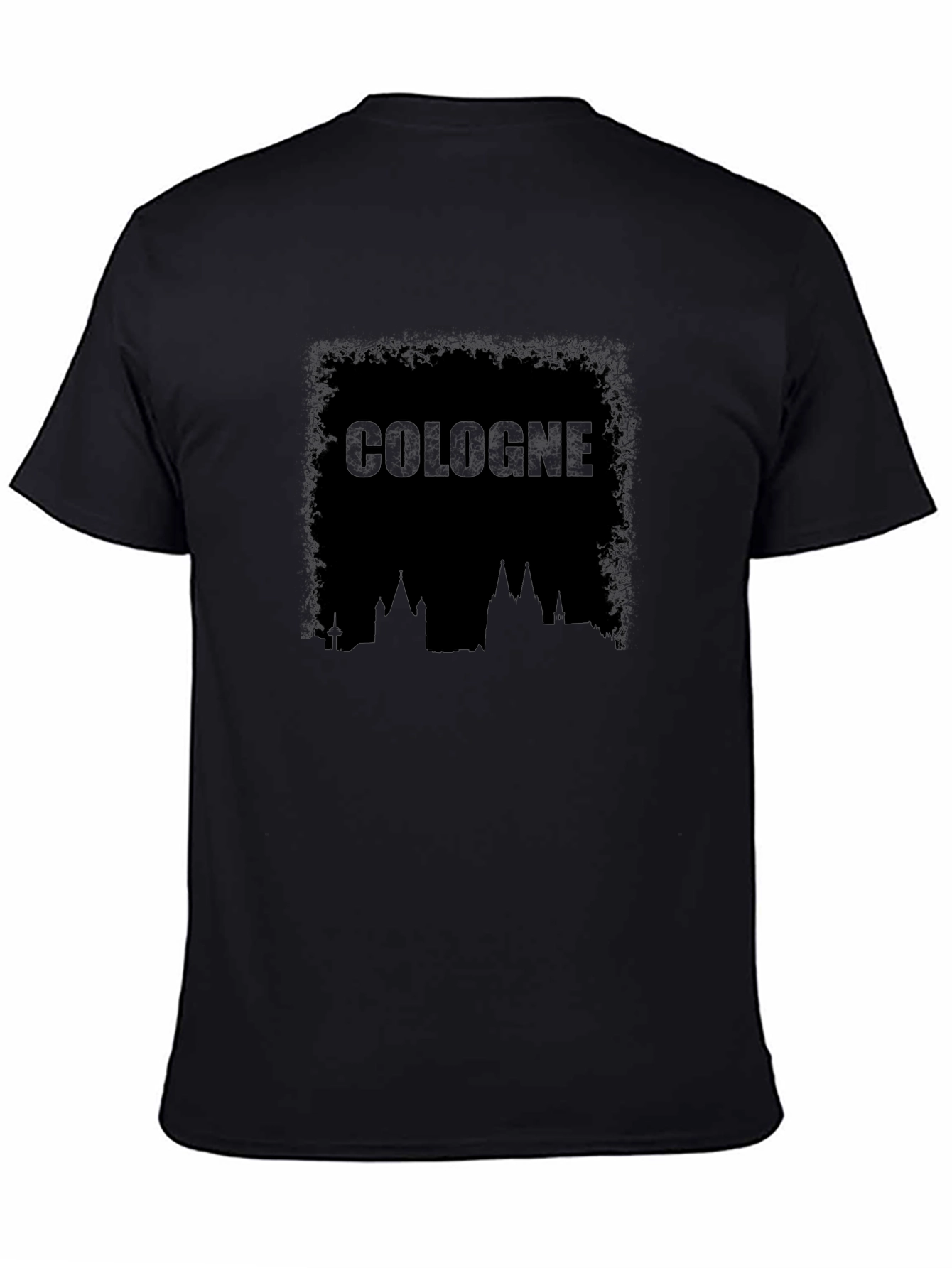 Cologne Skyline Black T-Shirt