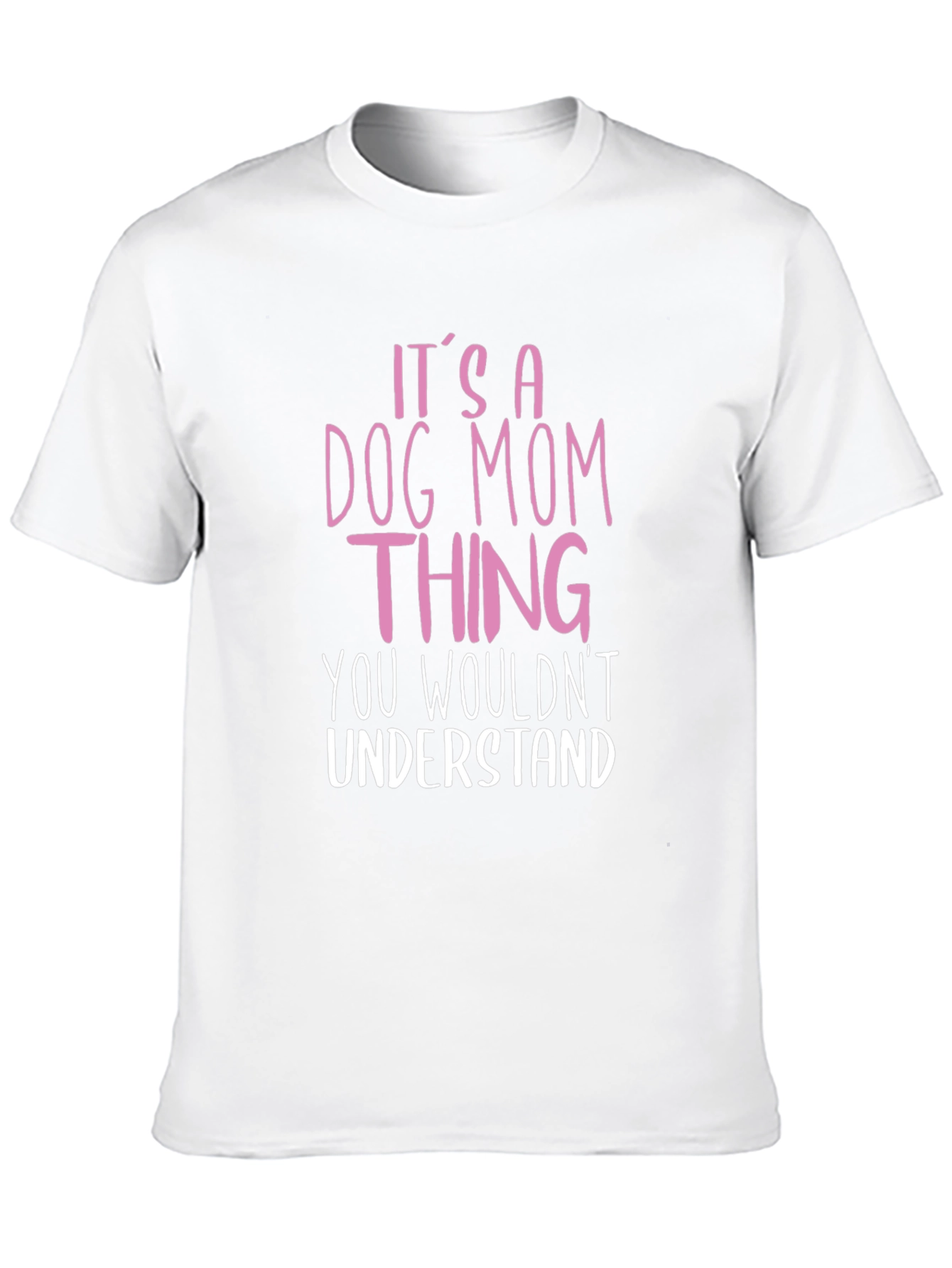 Dog Mom Thing Graphic Tee - Unisex Black T-Shirt