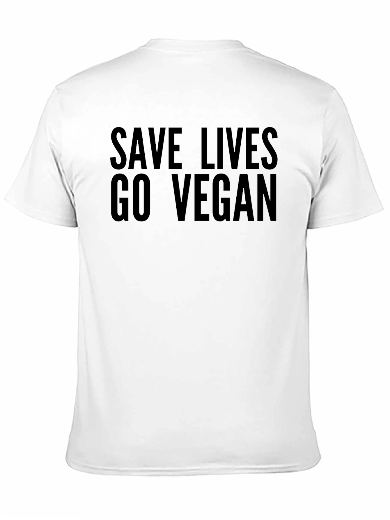 Save Lives Go Vegan T-Shirt