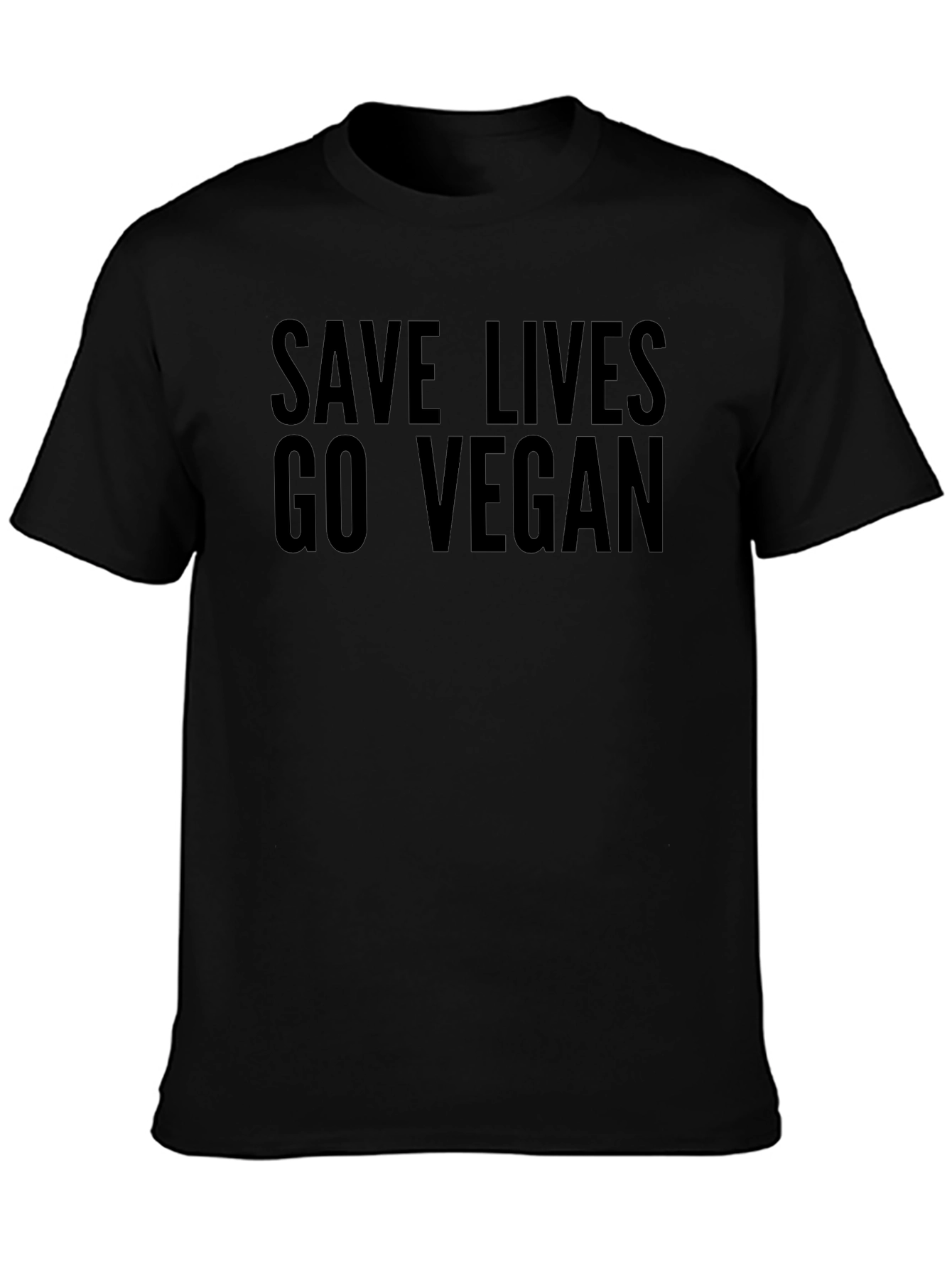 Save Lives Go Vegan T-Shirt