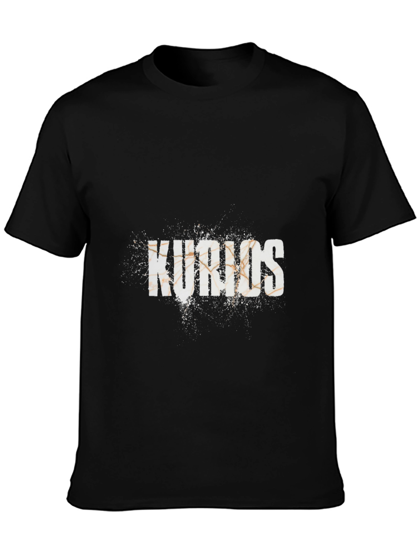 Kurios Graphic Tee - Black Cotton Blend