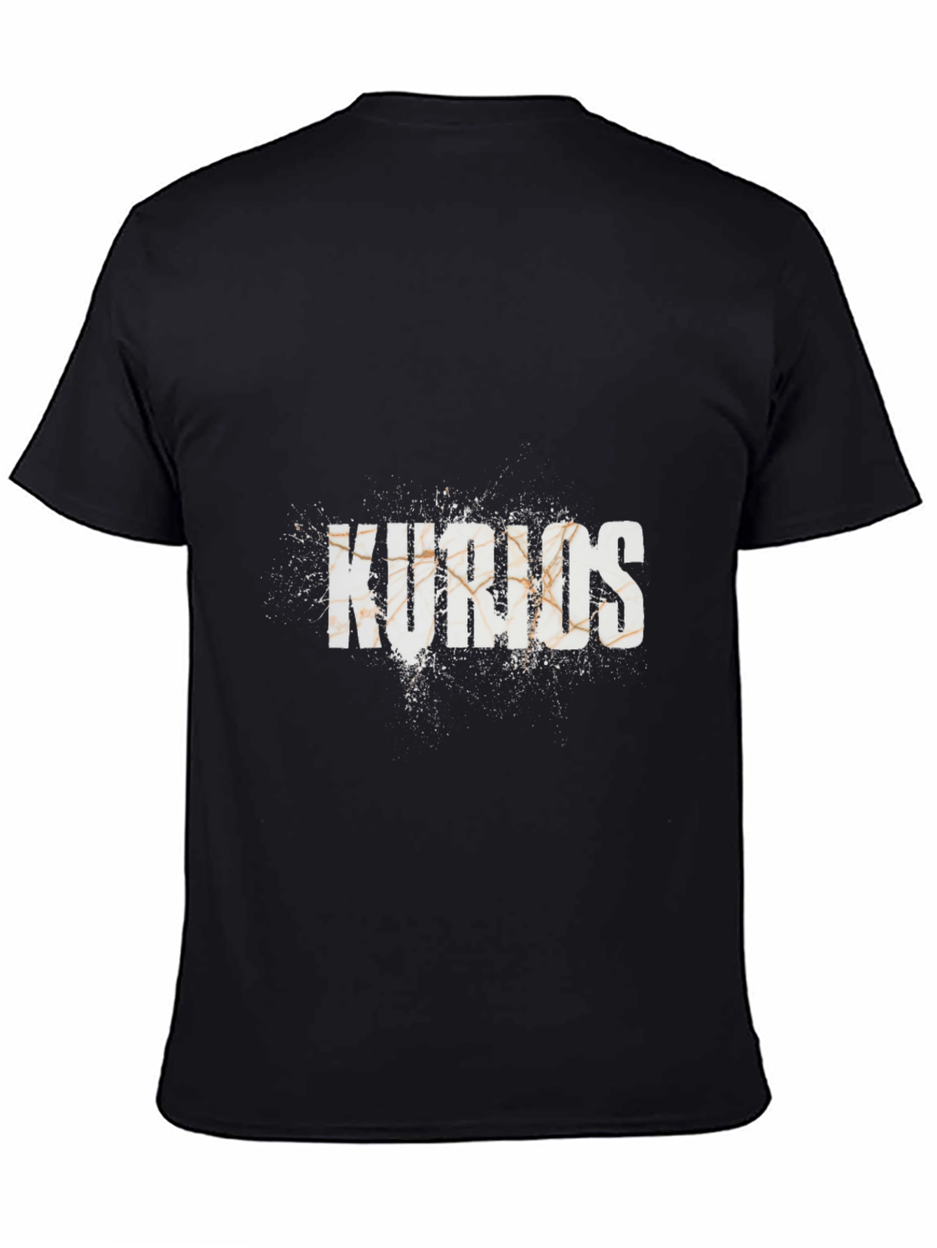 Kurios Graphic Tee - Black Cotton Blend