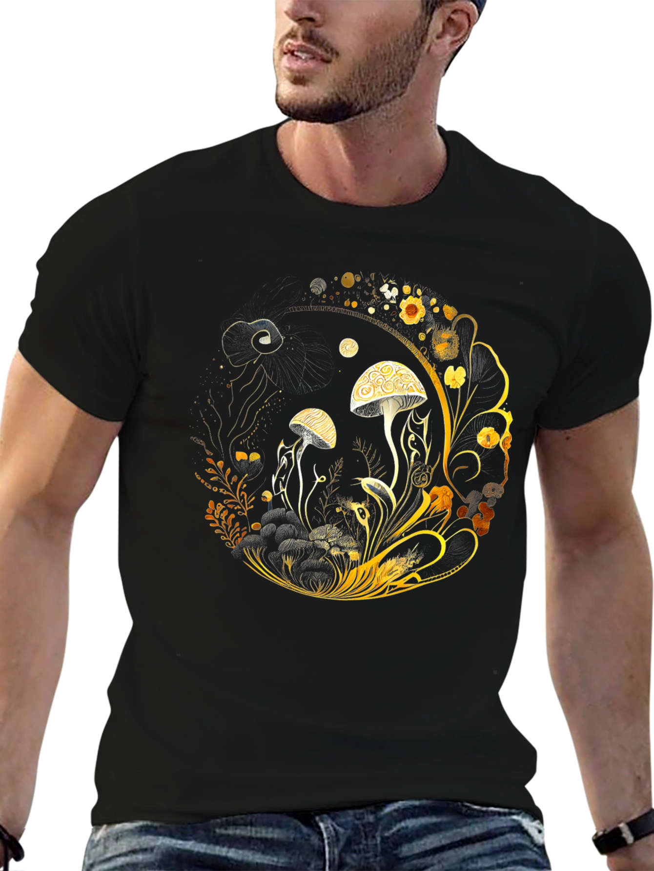 Mystical Mushroom Graphic Tee