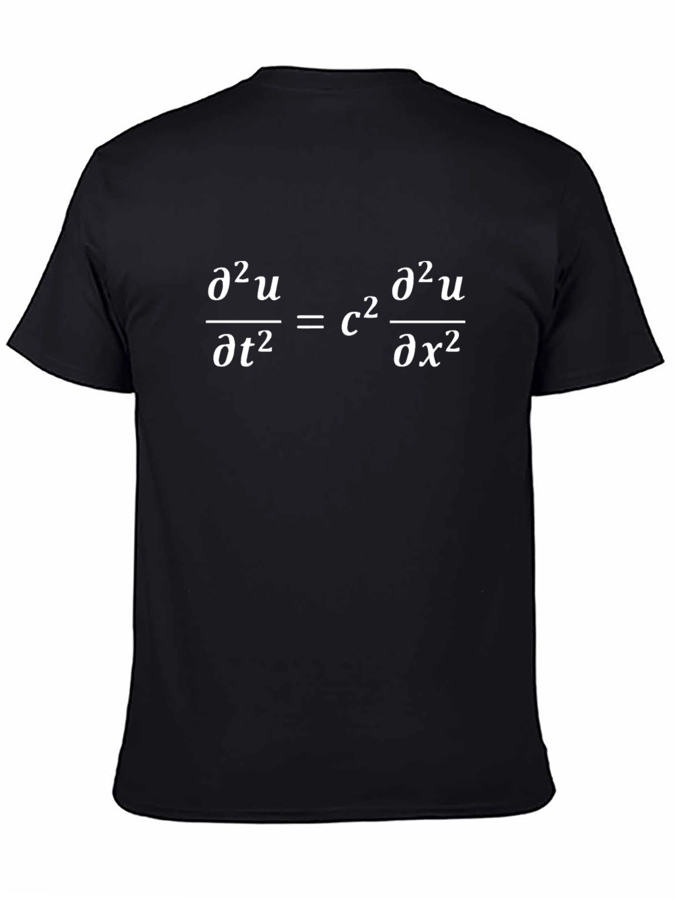 Wave Equation T-Shirt - Math Physics Science Tee