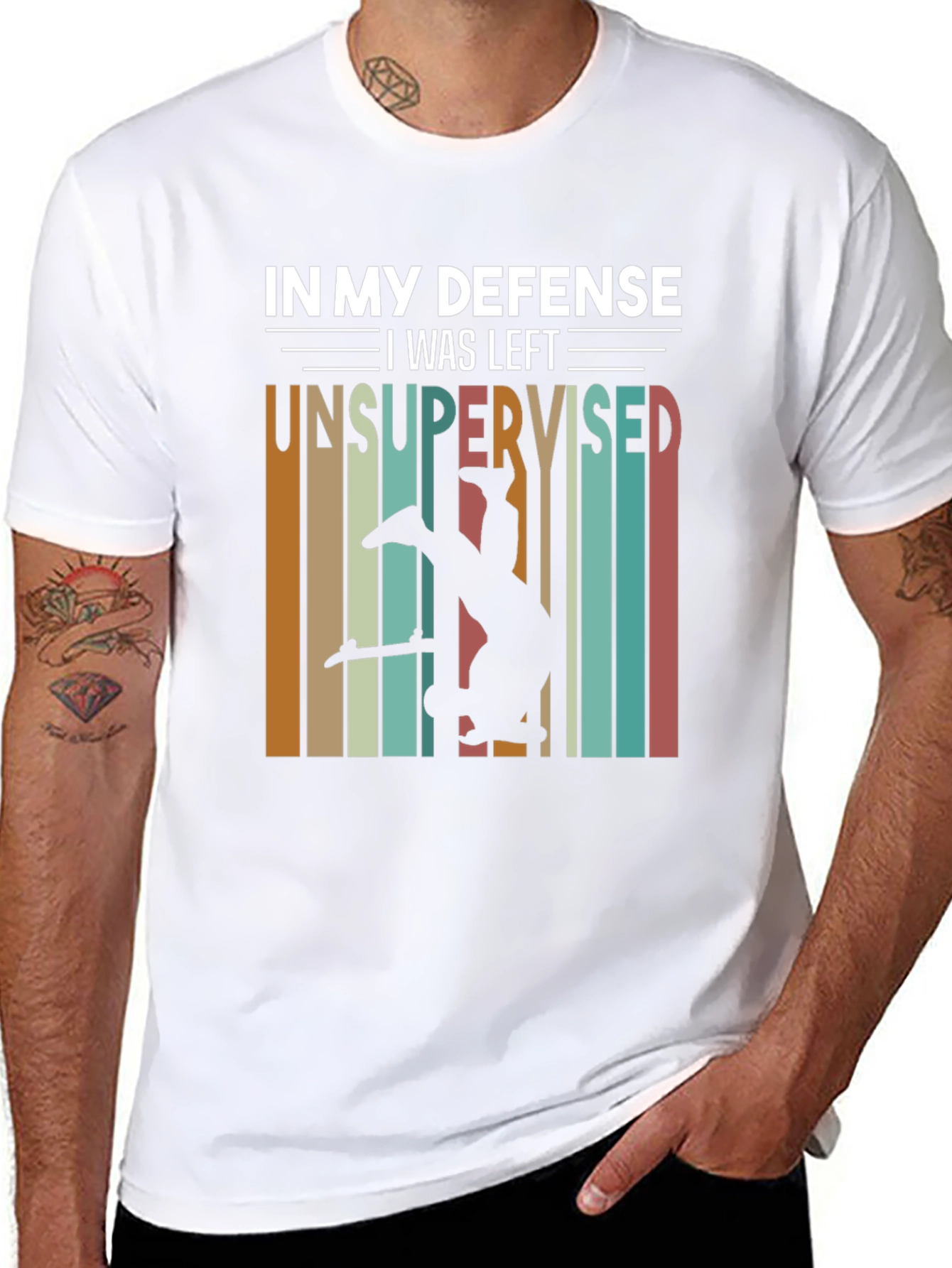 Unsupervised Skateboard T-Shirt