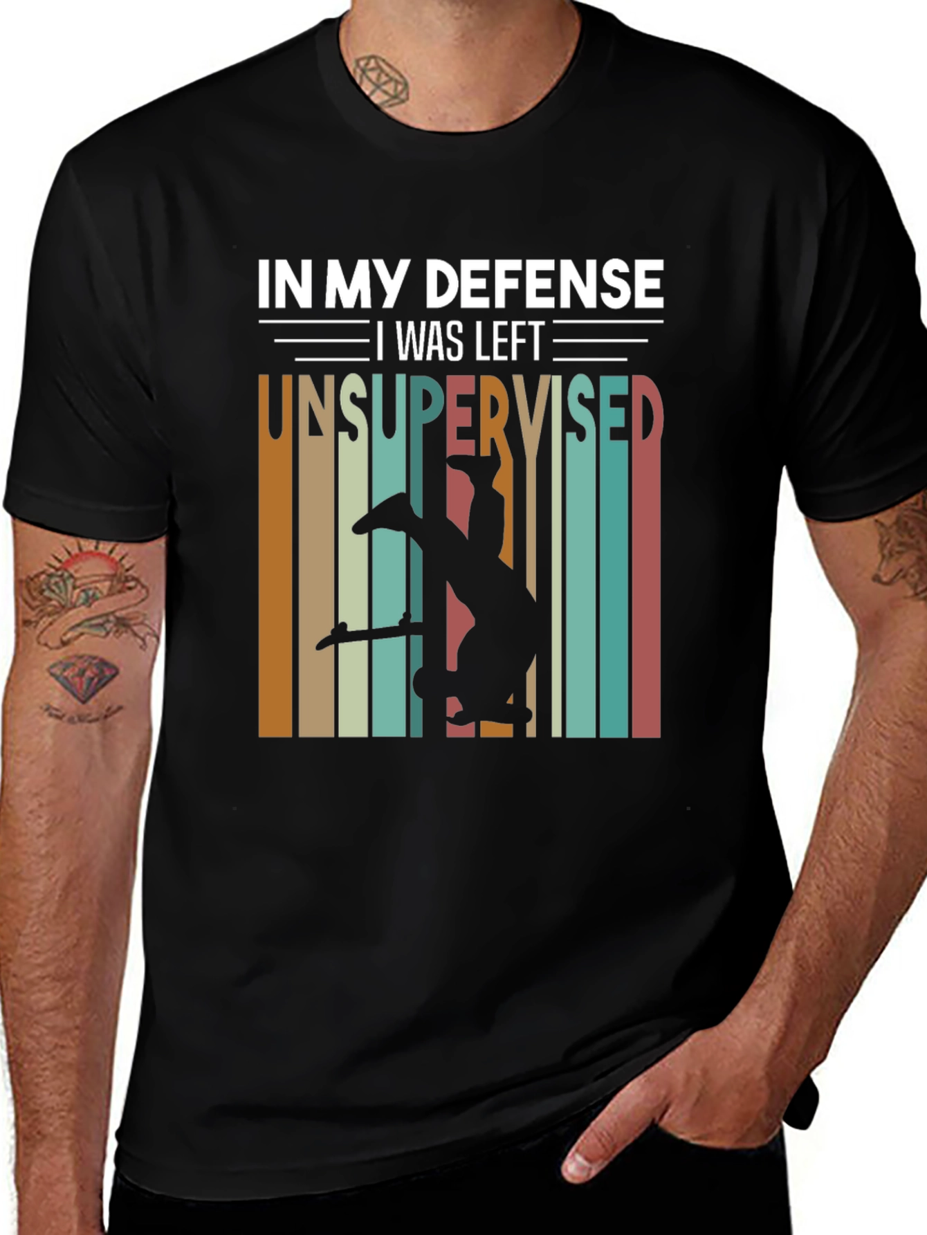Unsupervised Skateboard T-Shirt