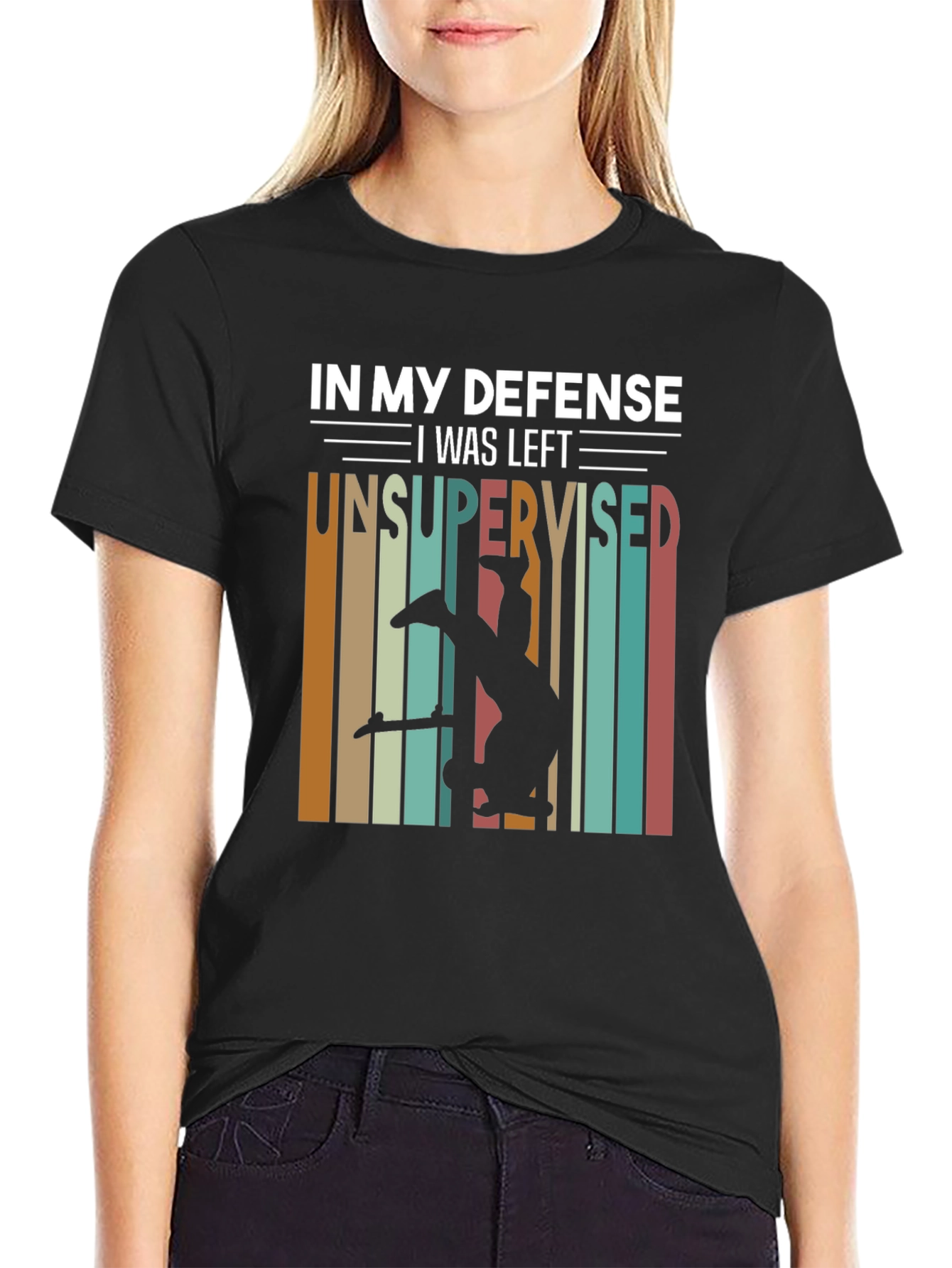 Unsupervised Skateboard T-Shirt