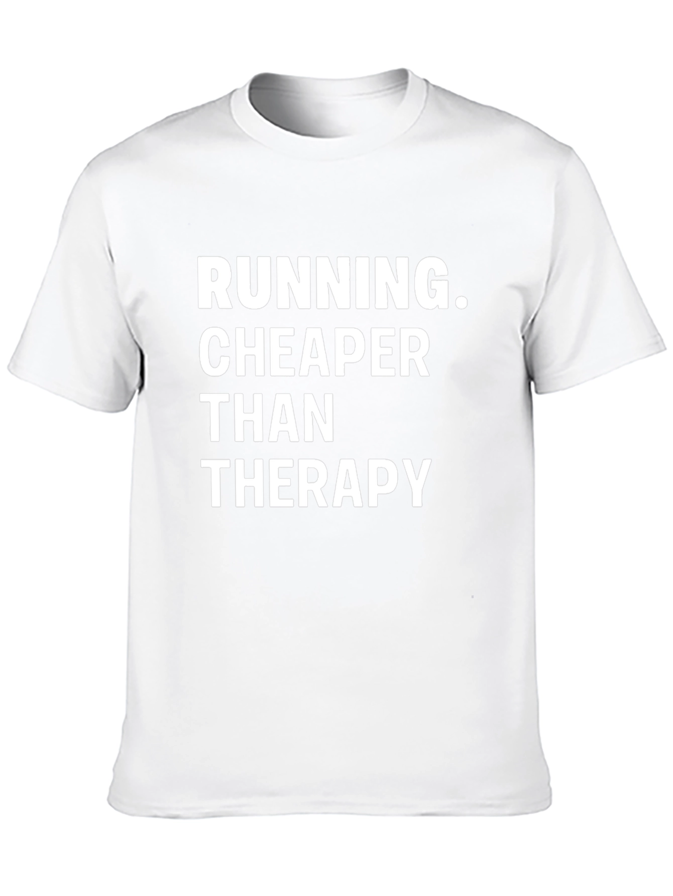 Running Cheaper Than Therapy Graphic Tee