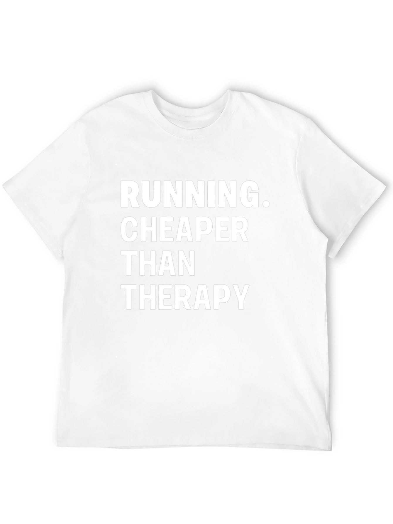 Running Cheaper Than Therapy Graphic Tee