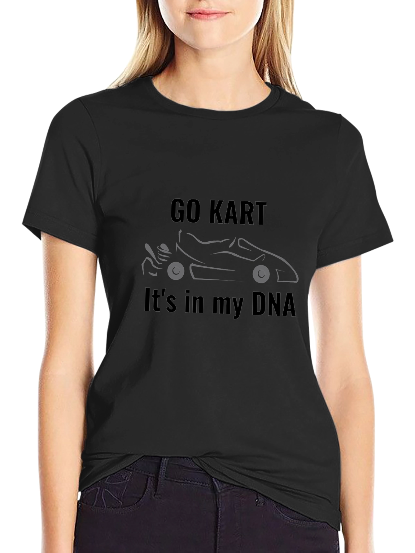 Go Kart DNA Black T-Shirt
