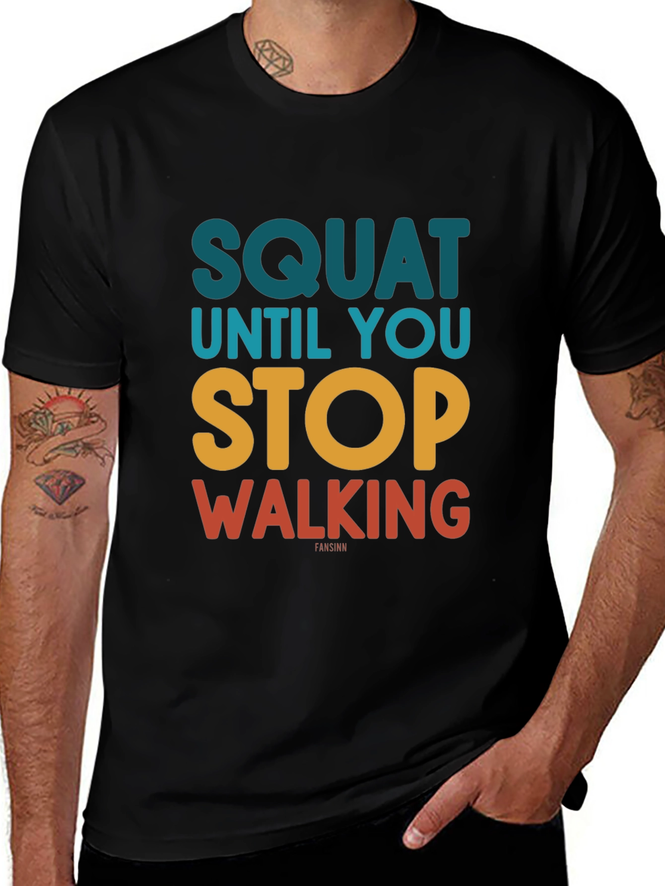 Squat Until You Stop Walking Funny T-Shirt