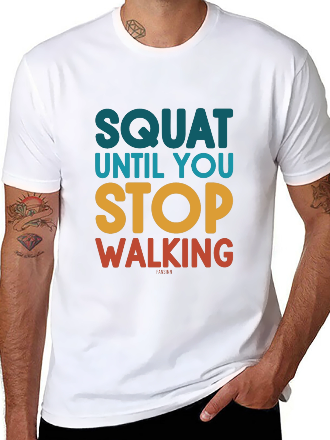 Squat Until You Stop Walking Funny T-Shirt