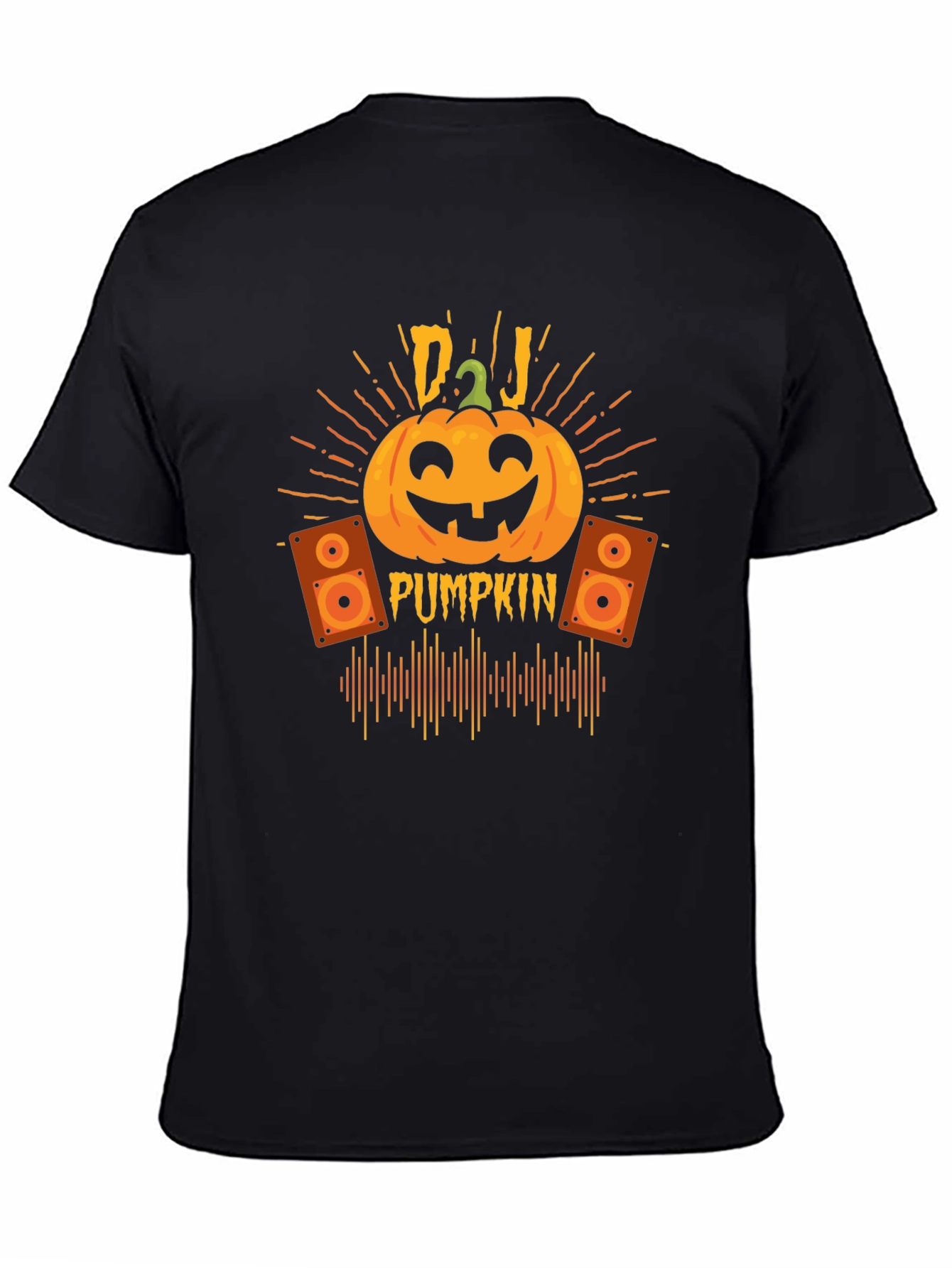 DJ Pumpkin Halloween T-Shirt