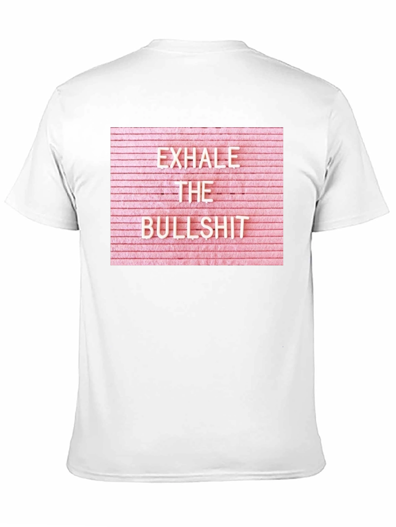 Exhale the Bullshit Graphic Tee - Black