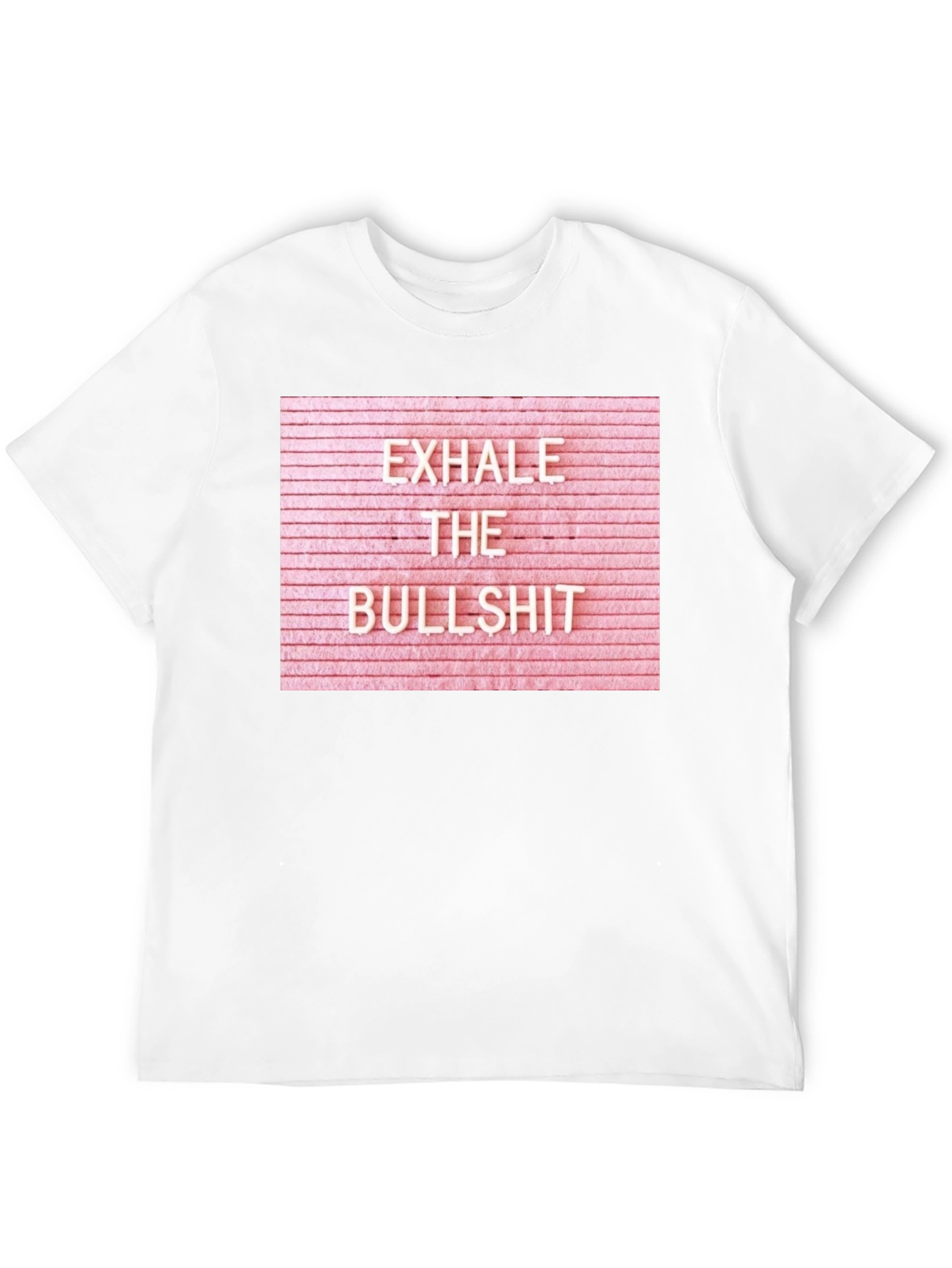 Exhale the Bullshit Graphic Tee - Black