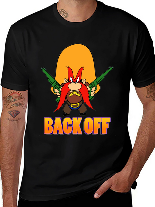 Back Off T-Shirt - Yosemite Sam Cartoon Tee