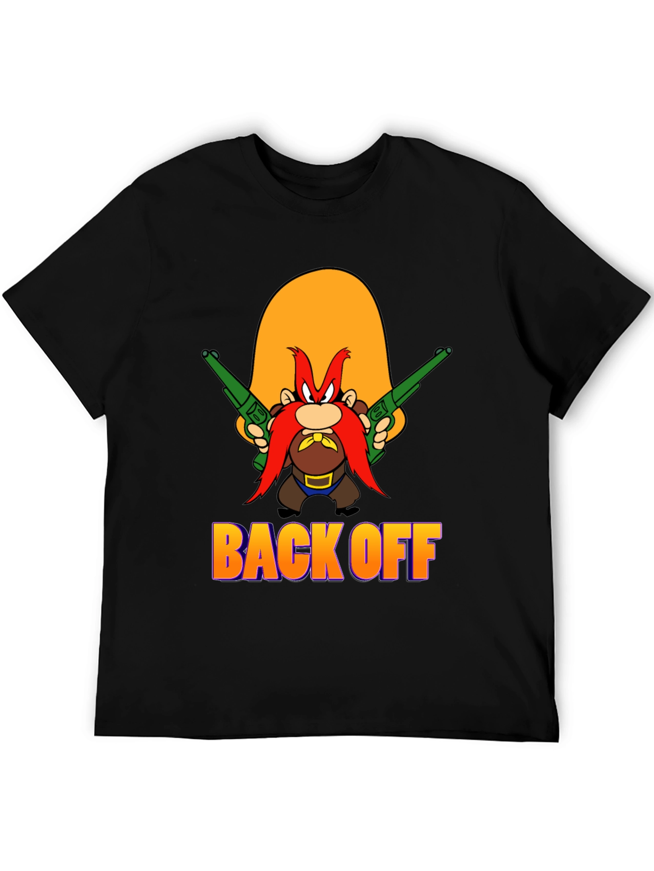 Back Off T-Shirt - Yosemite Sam Cartoon Tee