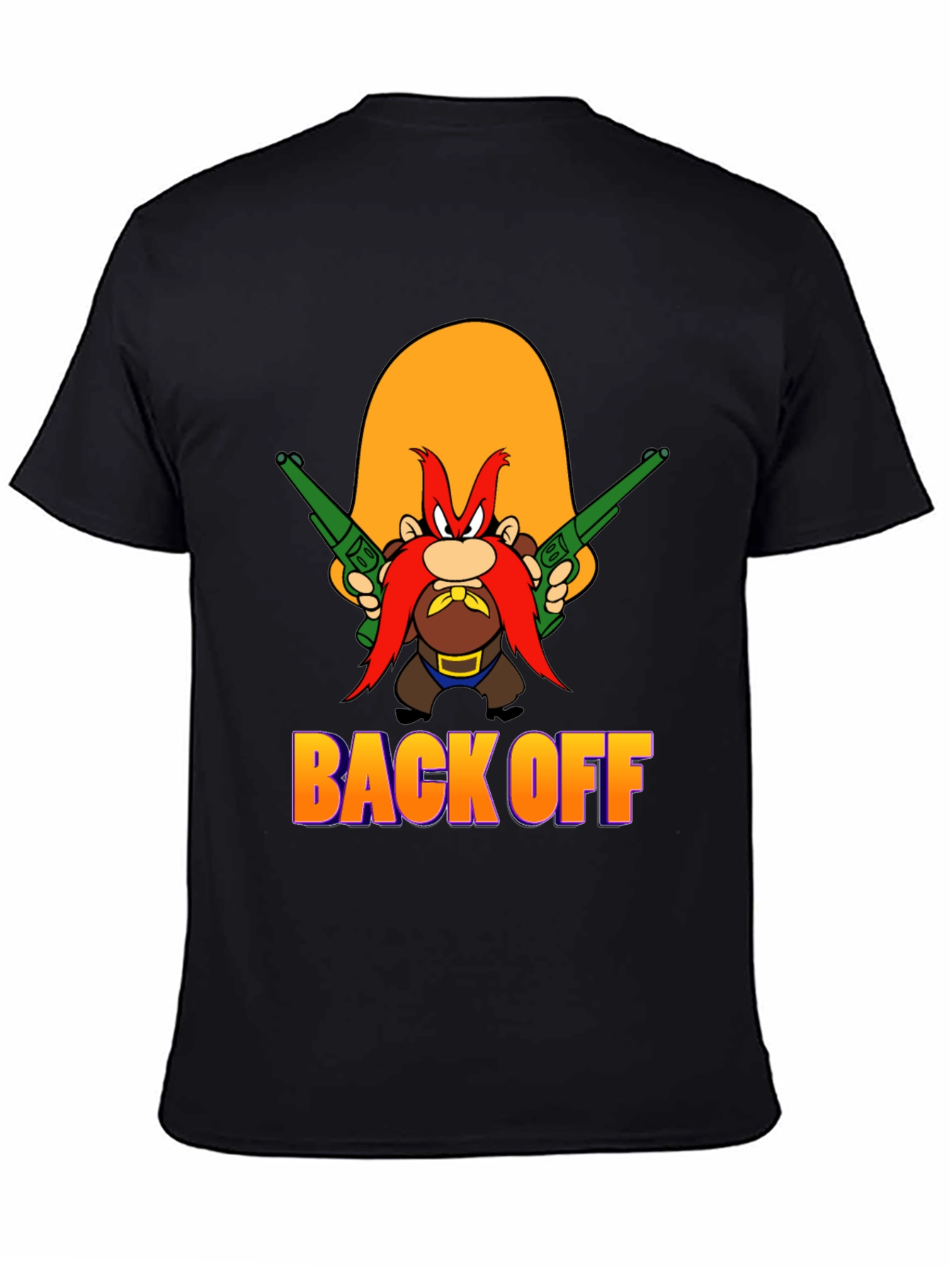 Back Off T-Shirt - Yosemite Sam Cartoon Tee