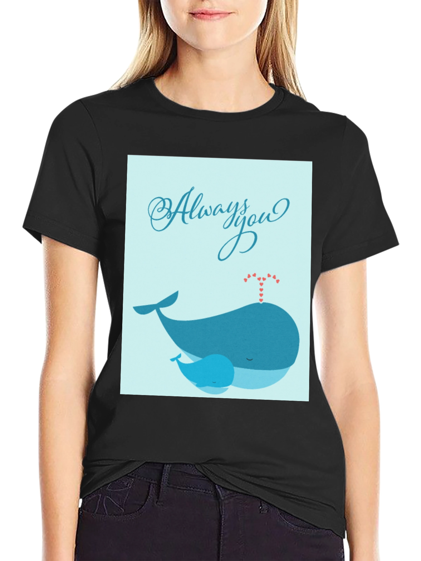 Always You Whale Graphic Tee