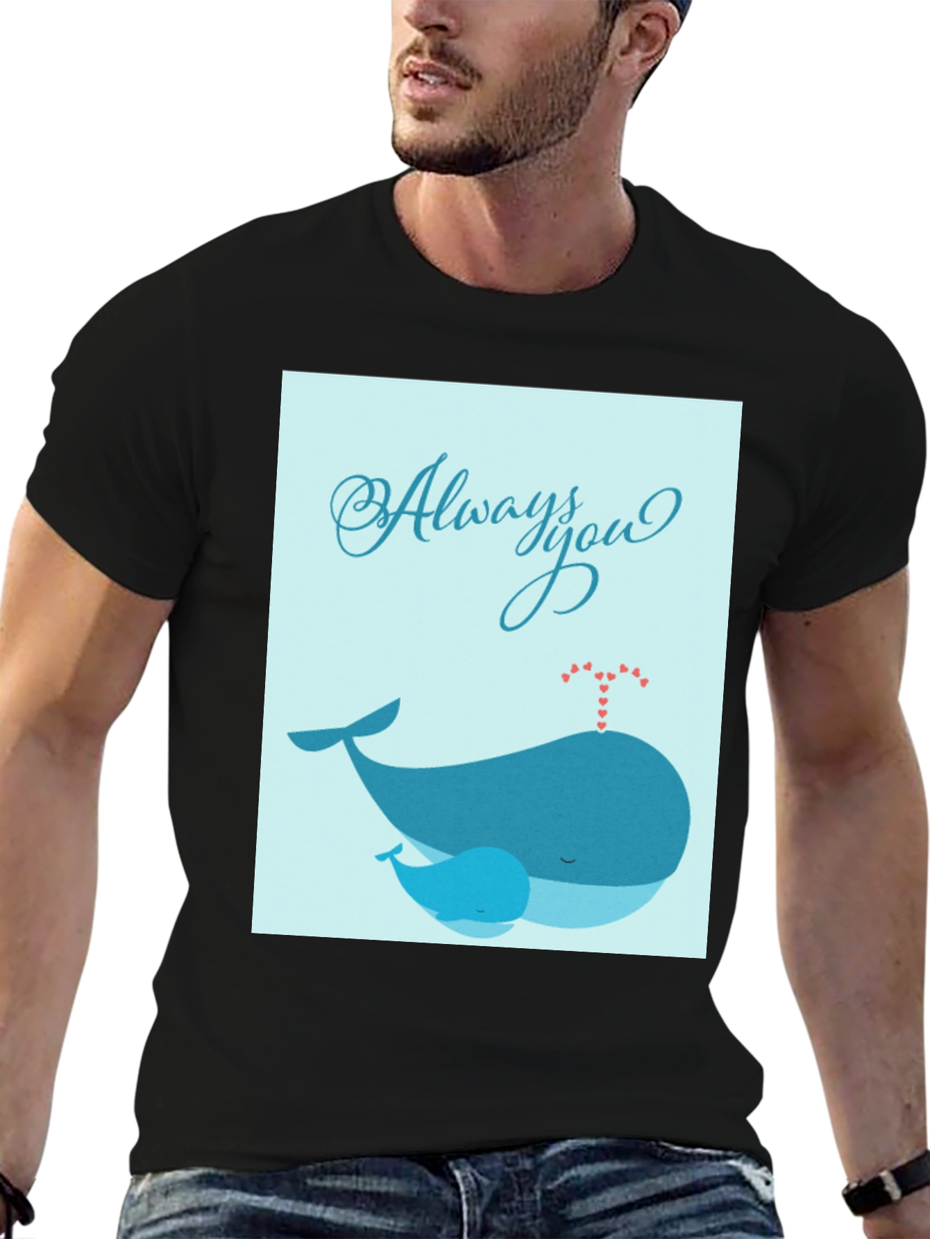 Always You Whale Graphic Tee