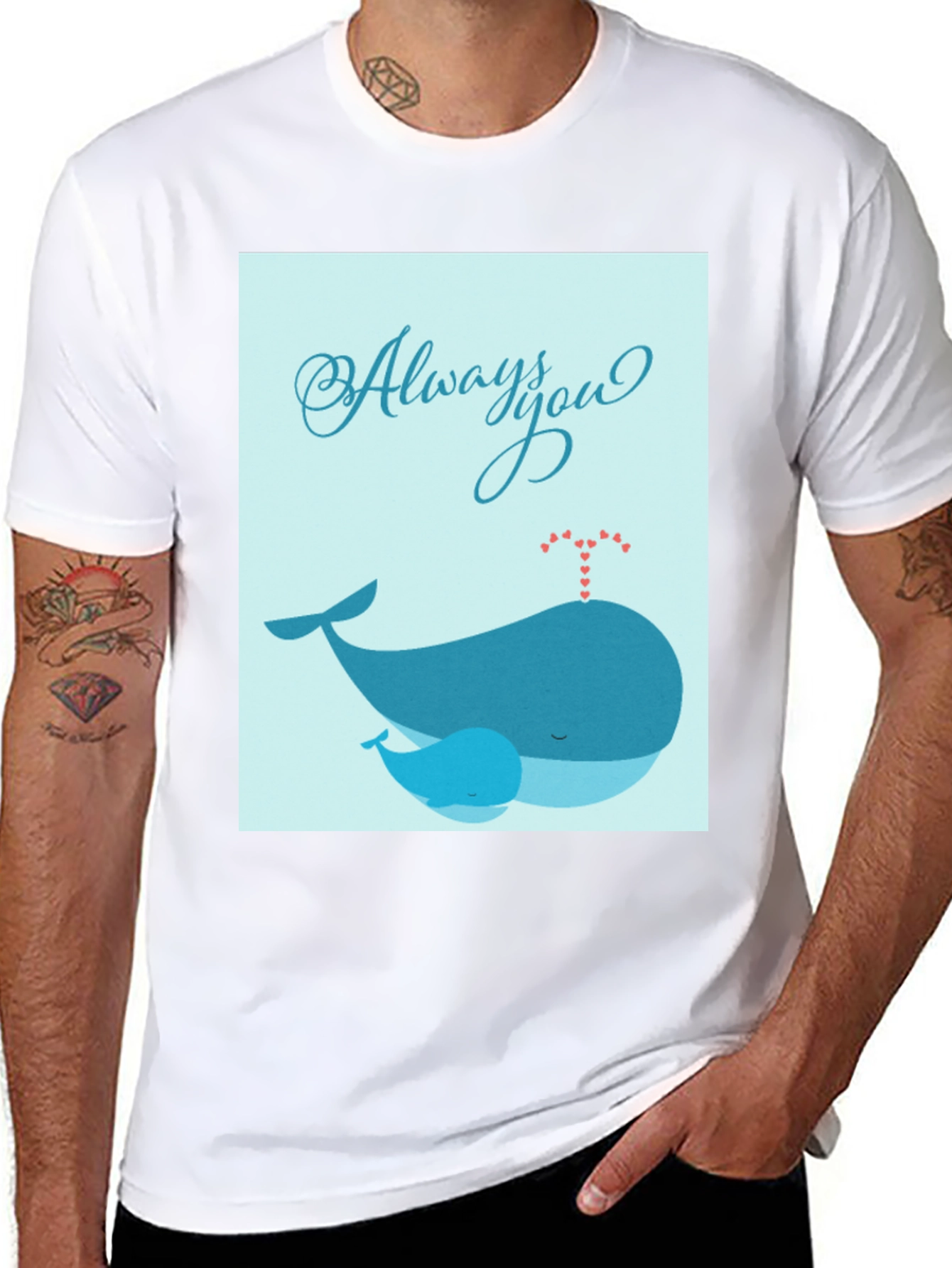 Always You Whale Graphic Tee