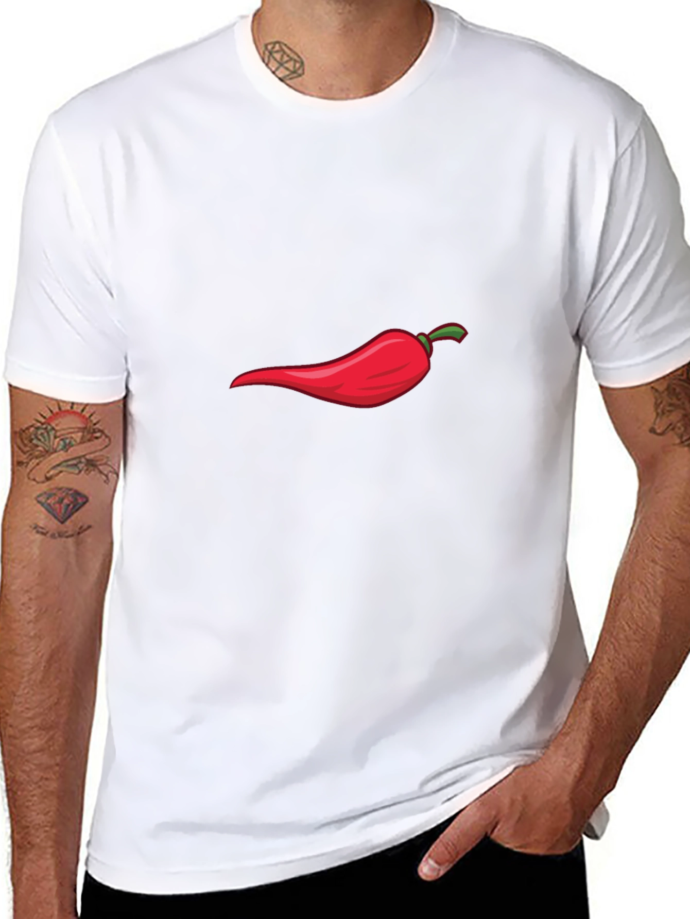 Red Hot Chili Pepper Graphic Tee - Spicy Style