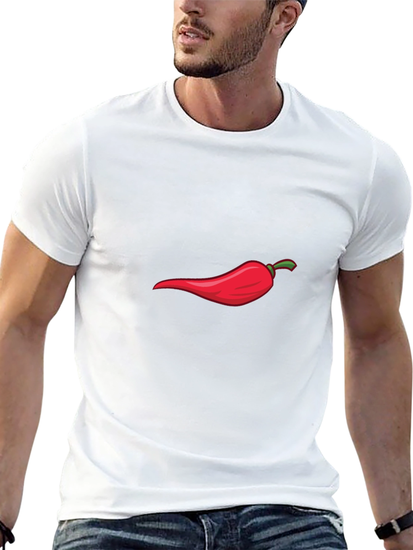 Red Hot Chili Pepper Graphic Tee - Spicy Style